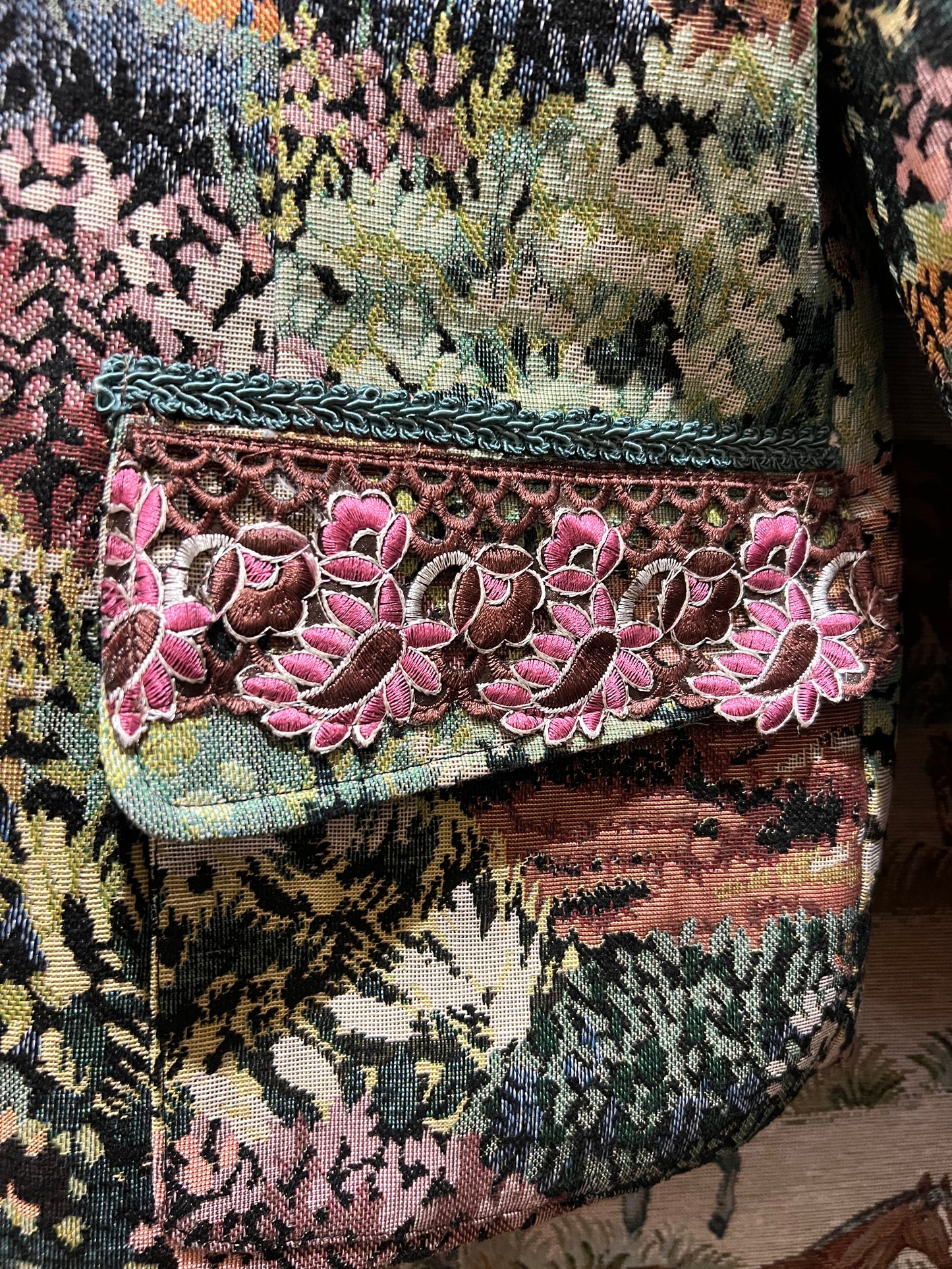 Upcycled Tapestry Jacket