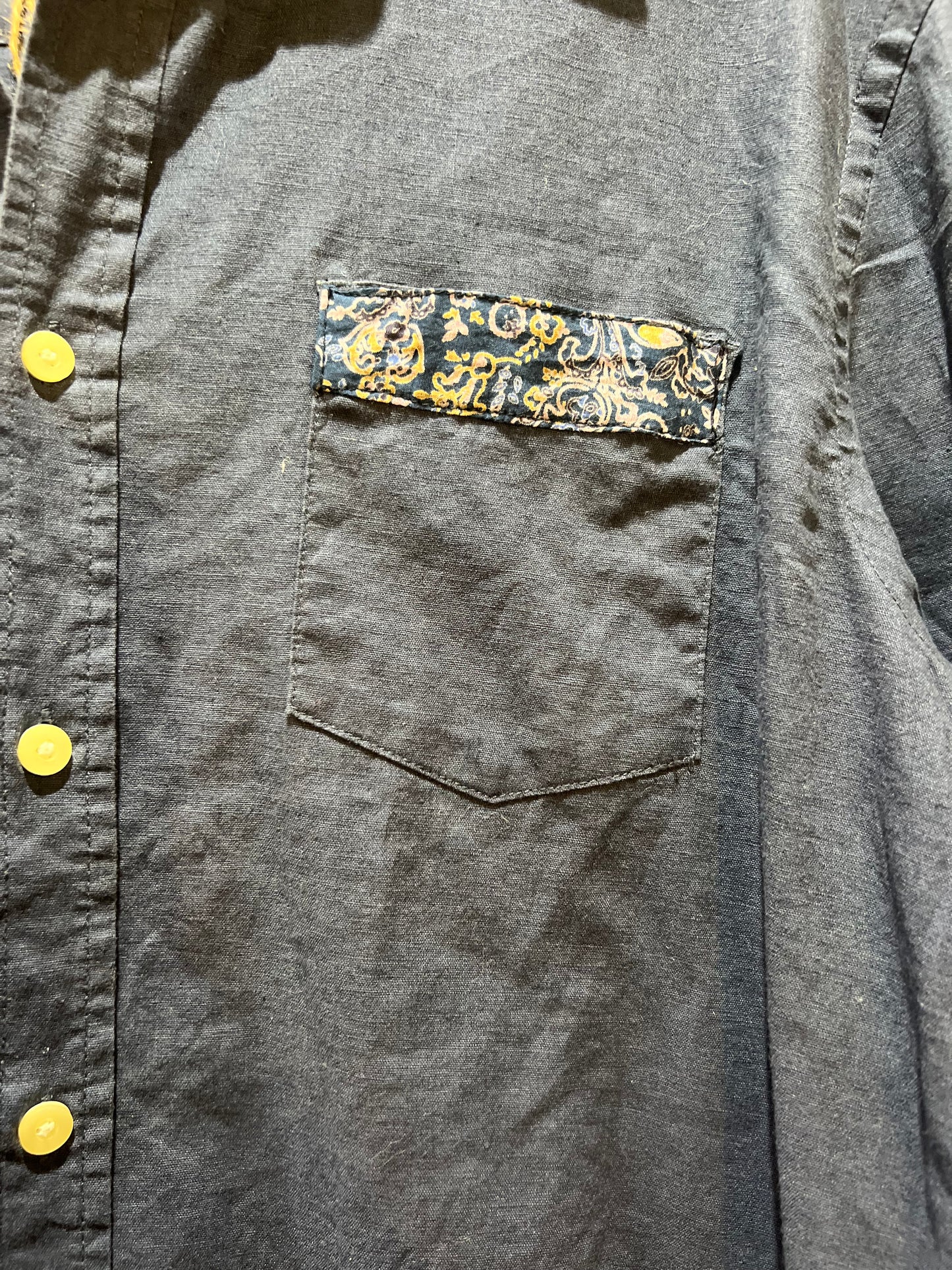 Upcycled Linen Shirt