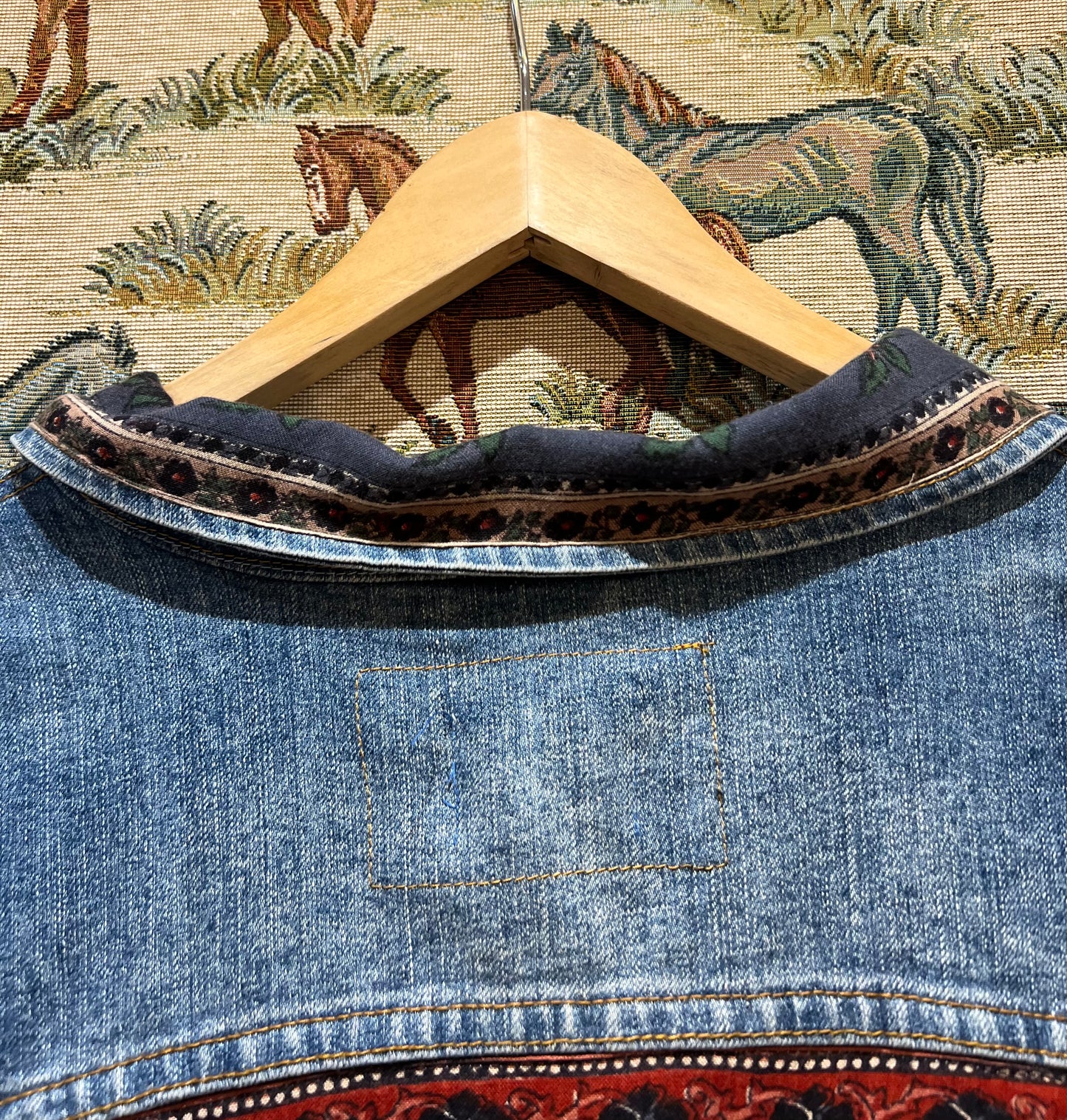Upcycled Denim Jacket