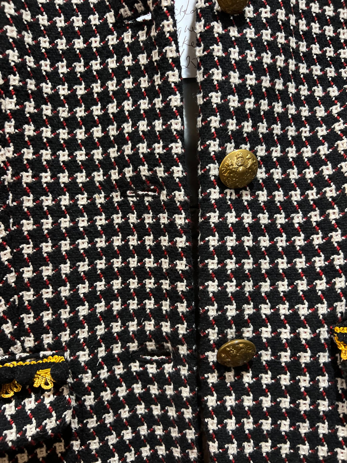 Super Glam Upcycled Designer Jacket