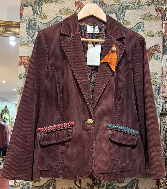 Upcycled Corduroy Blazer