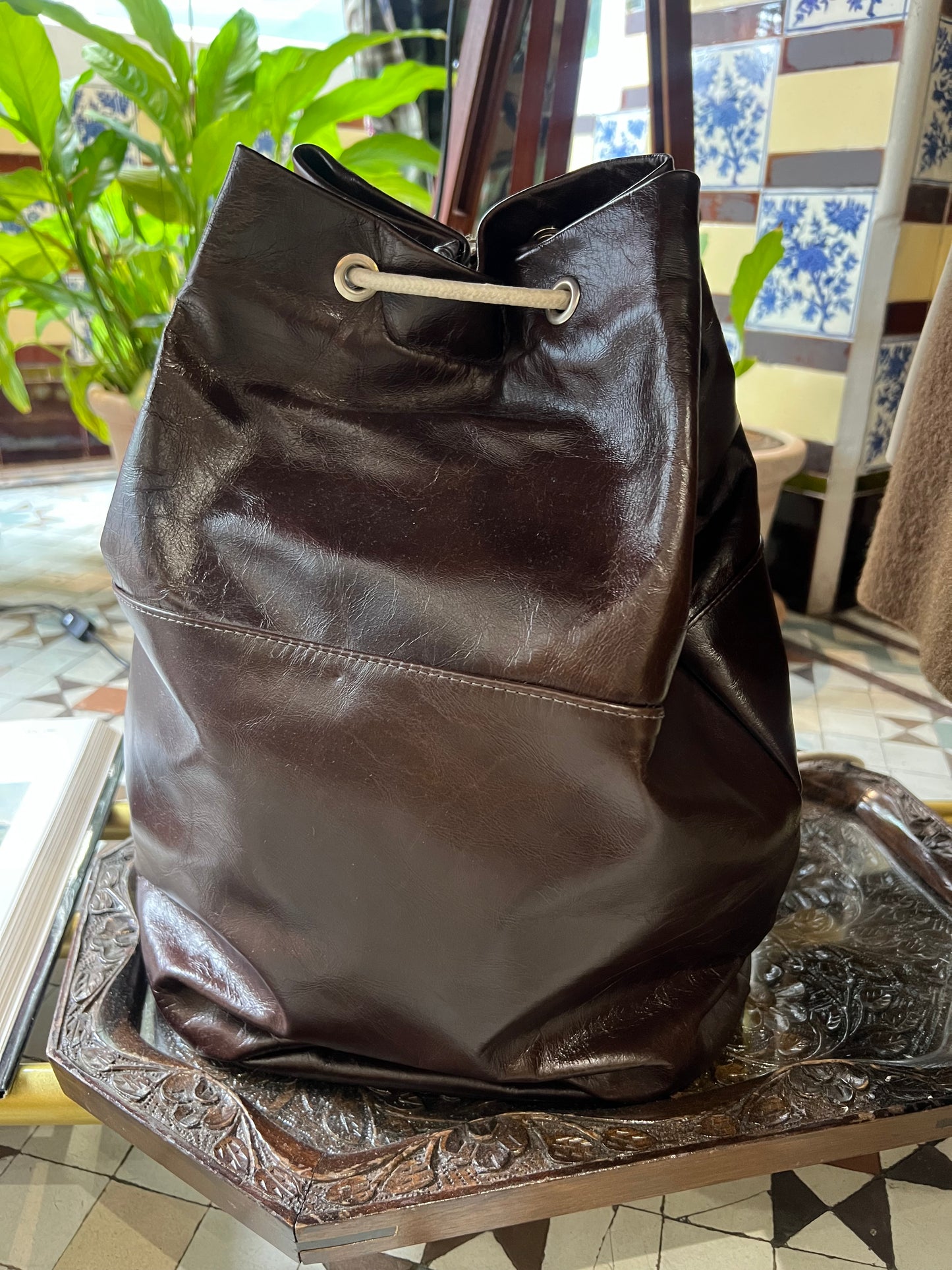 Leather Bag Made in Richmond