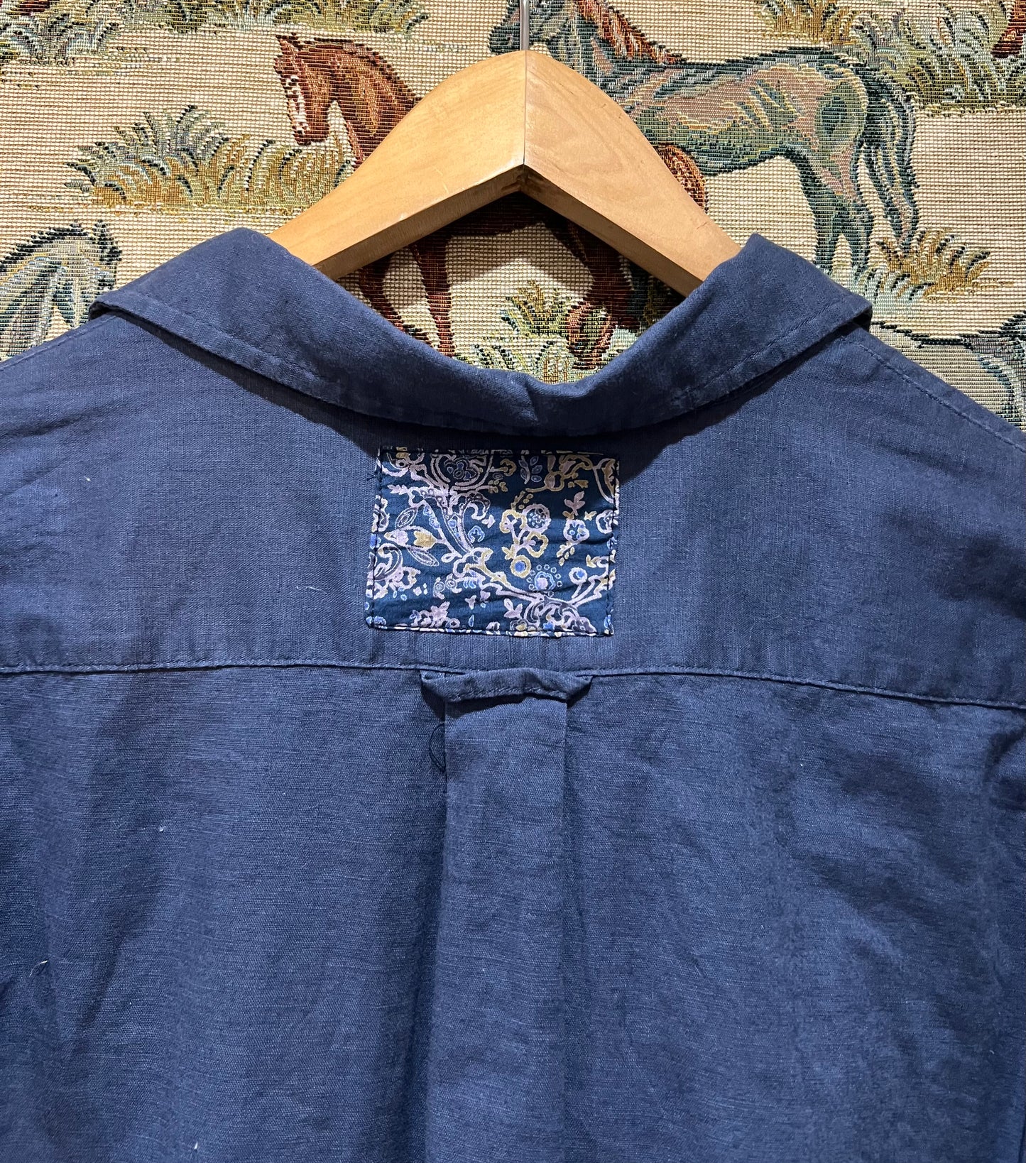 Upcycled Linen Shirt