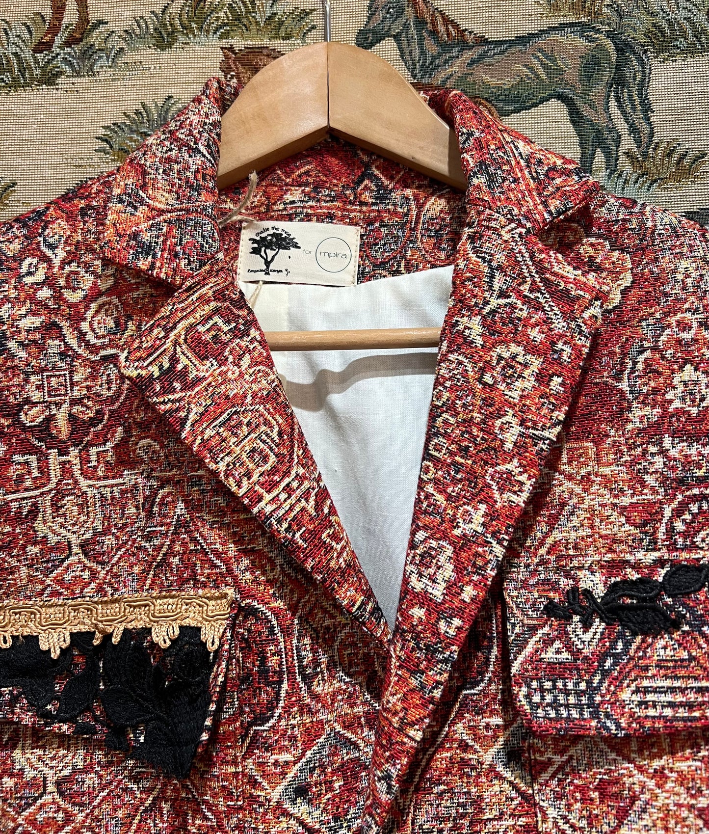 Upcycled Tapestry Jacket