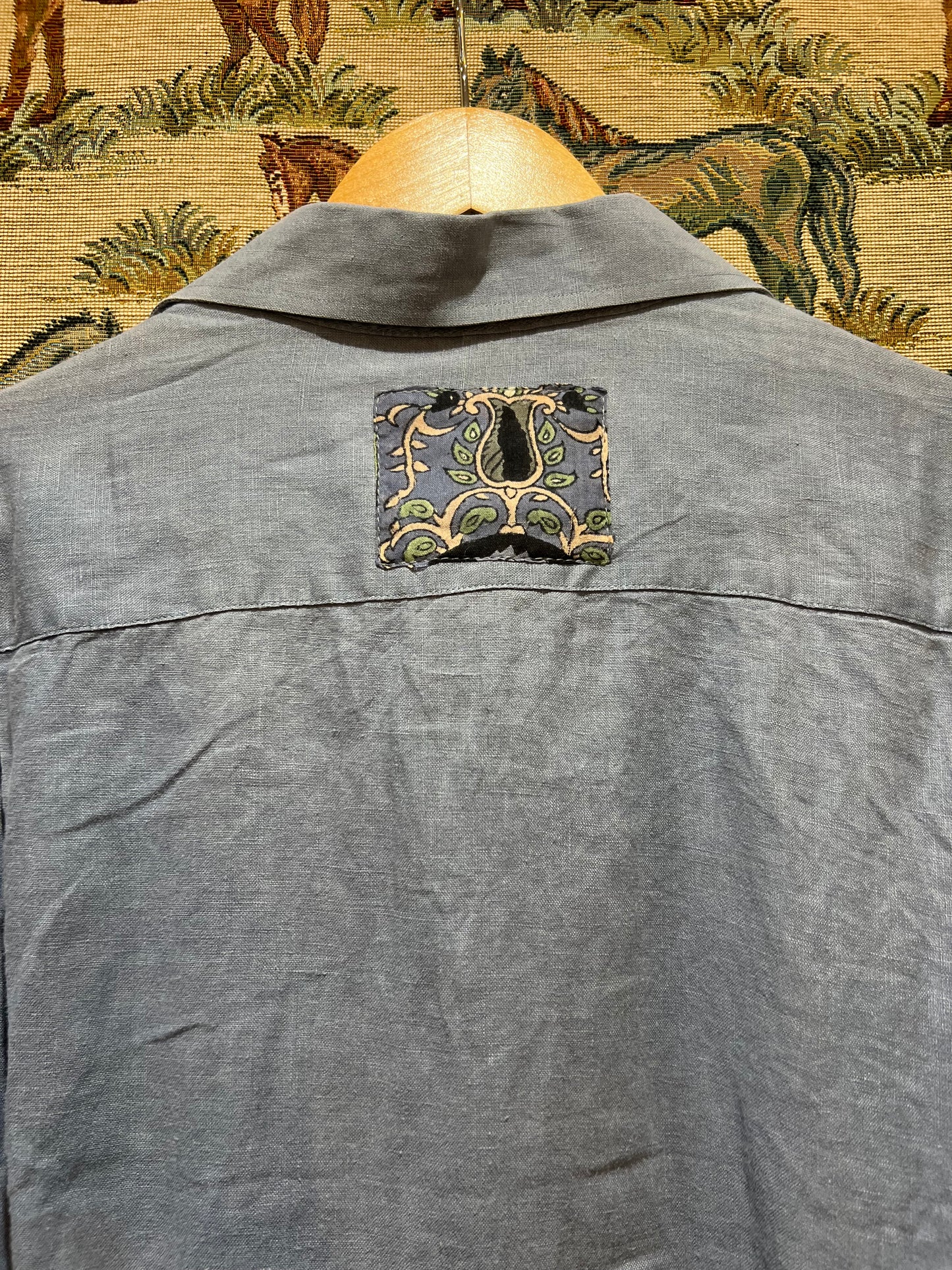 Upcycled Linen Shirt