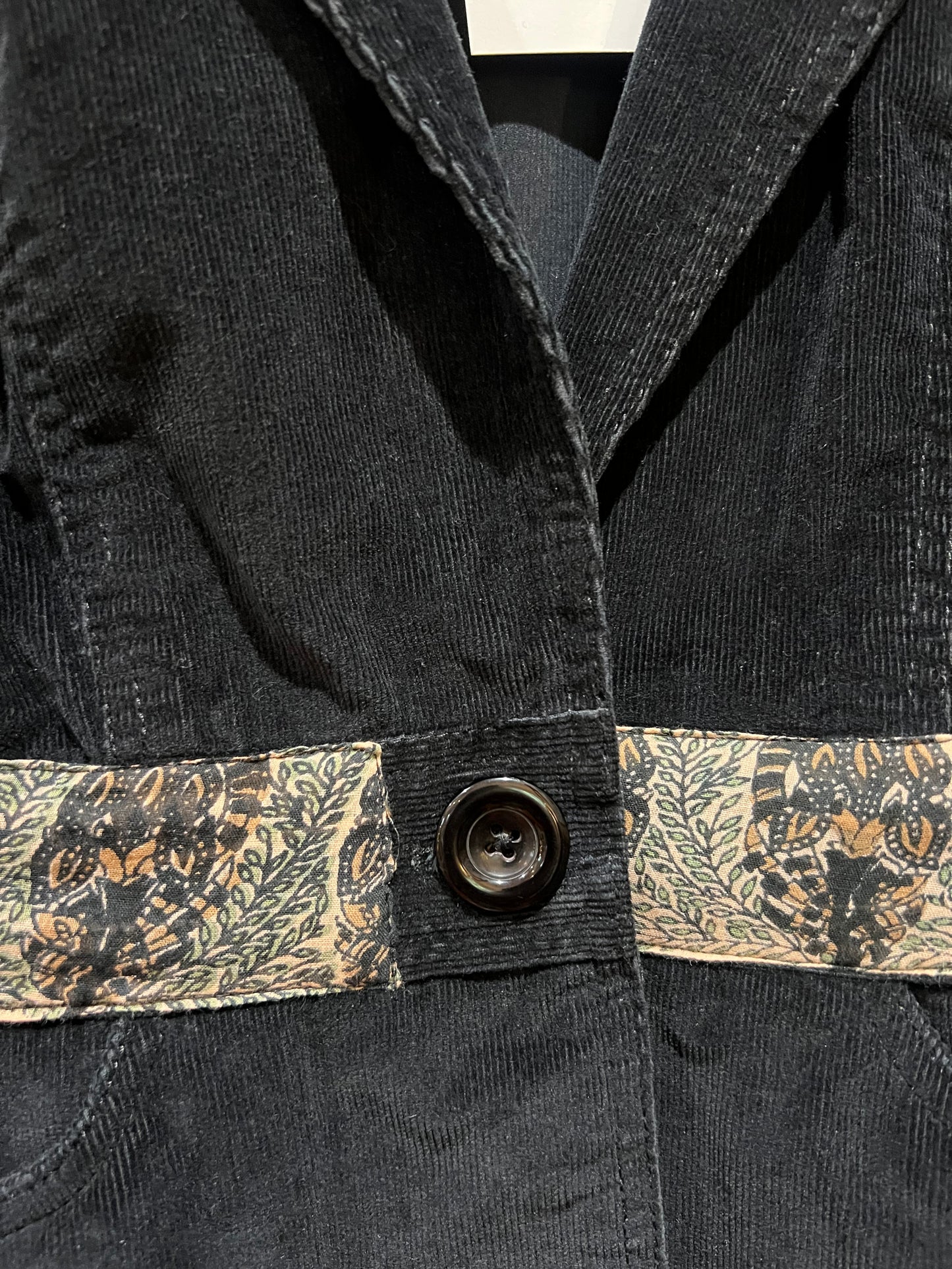 Corduroy Waisted Jacket