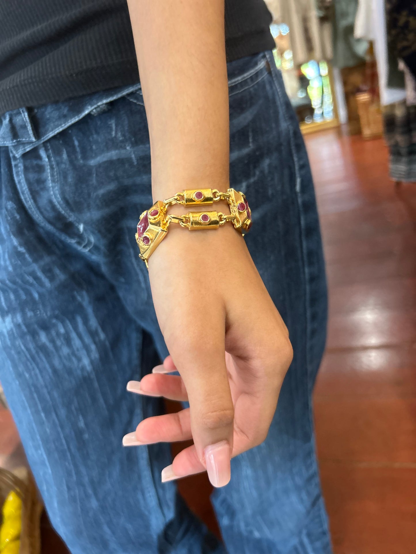 Vintage chunky bracelet