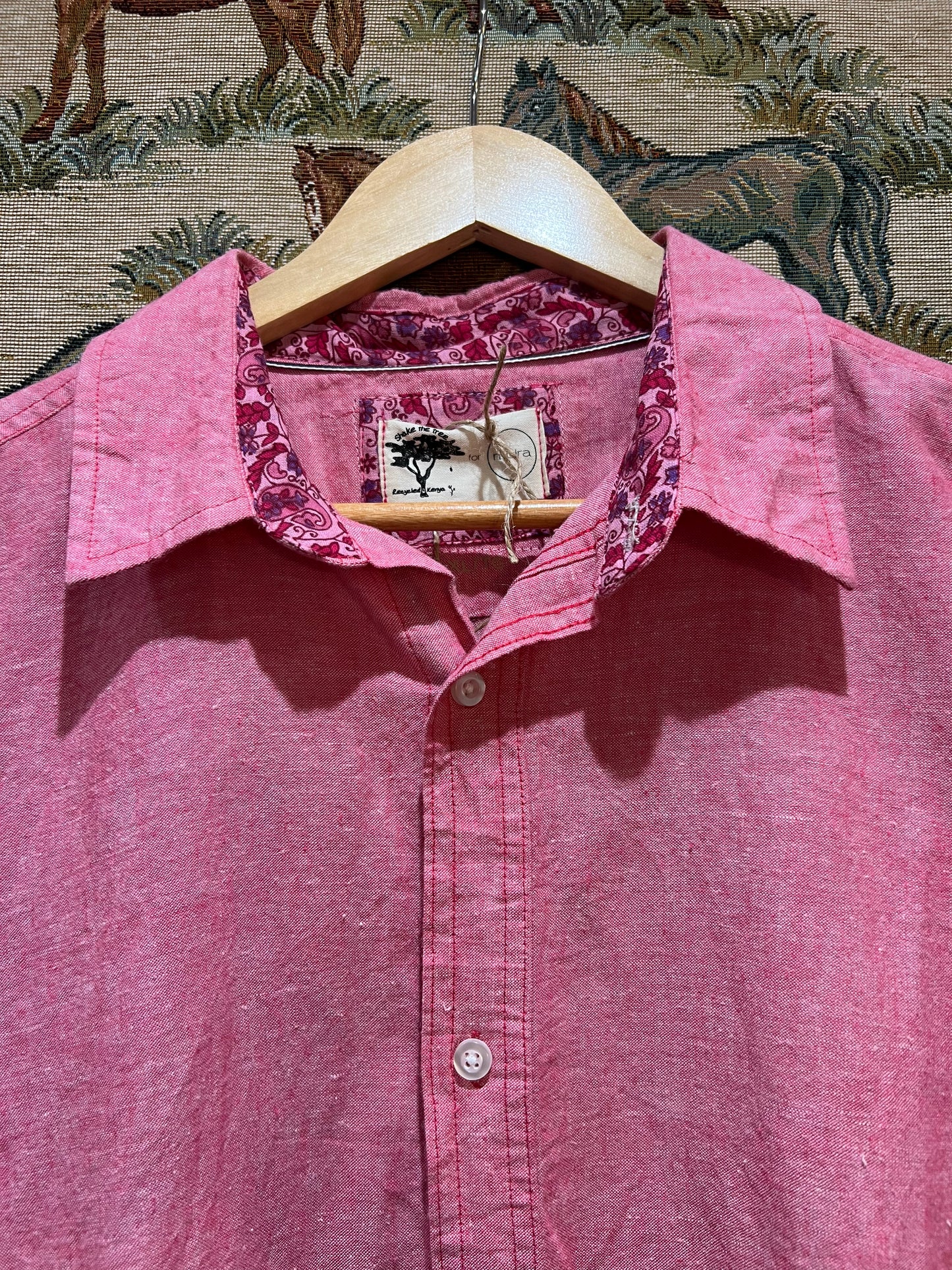 Upcycled Linen Shirt