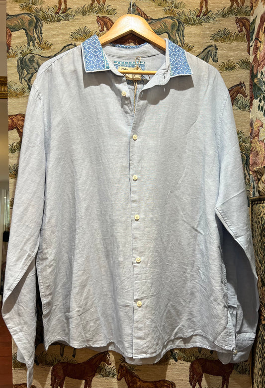 Upcycled Linen Shirt