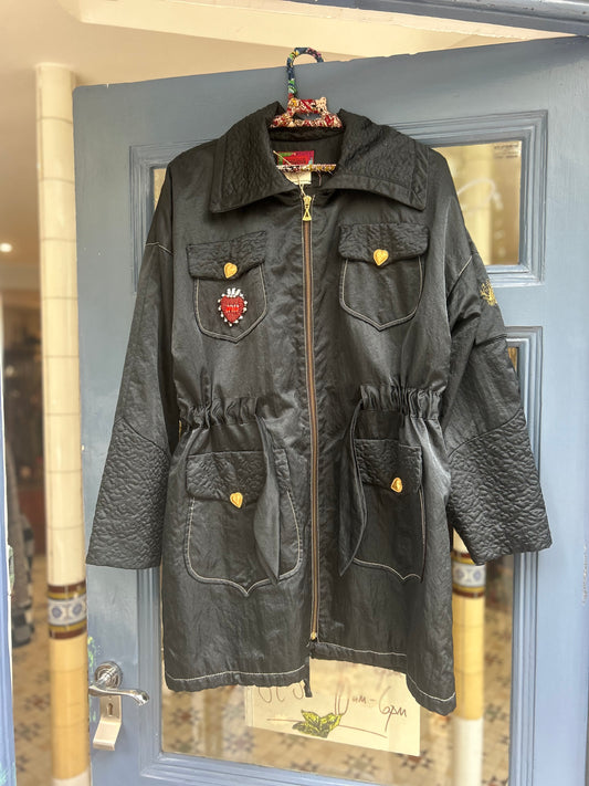 Upcycled Designer Parka Casual Jacket