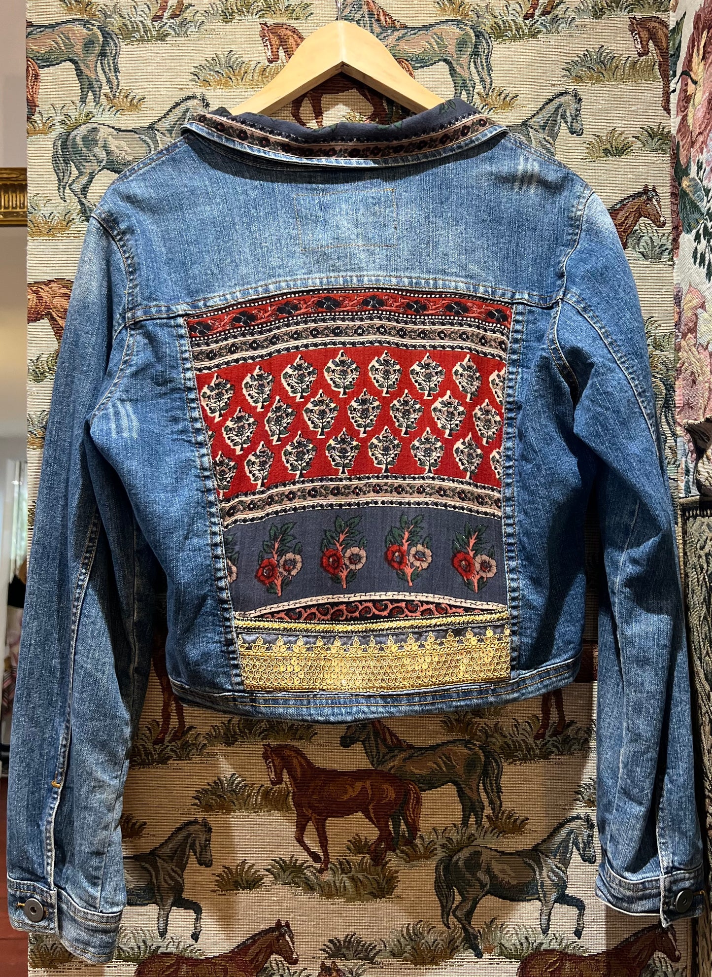 Upcycled Denim Jacket