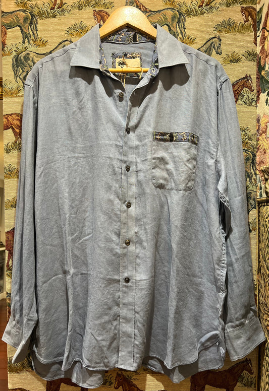 Upcycled Linen Shirt