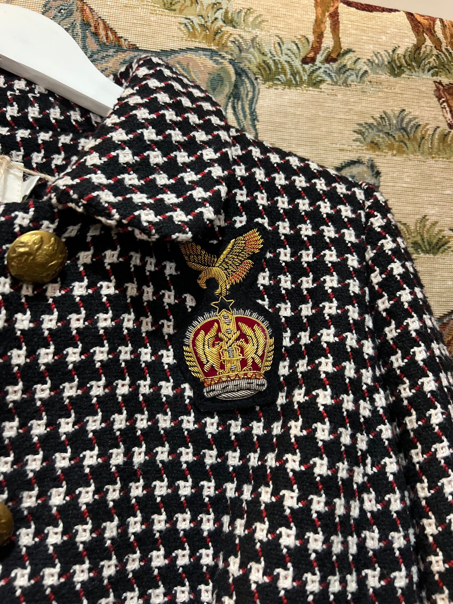 Super Glam Upcycled Designer Jacket