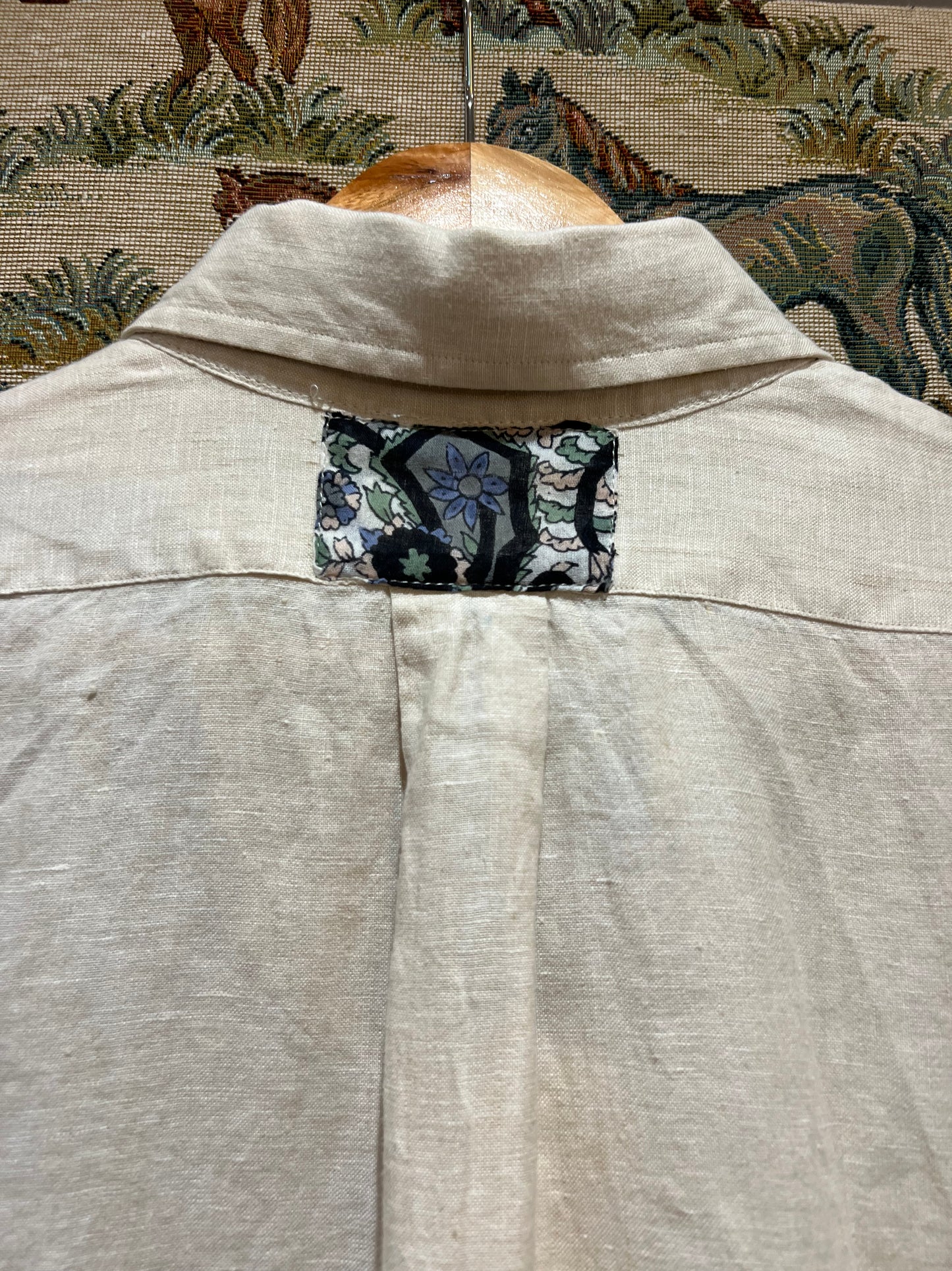 Upcycled Linen Shirt