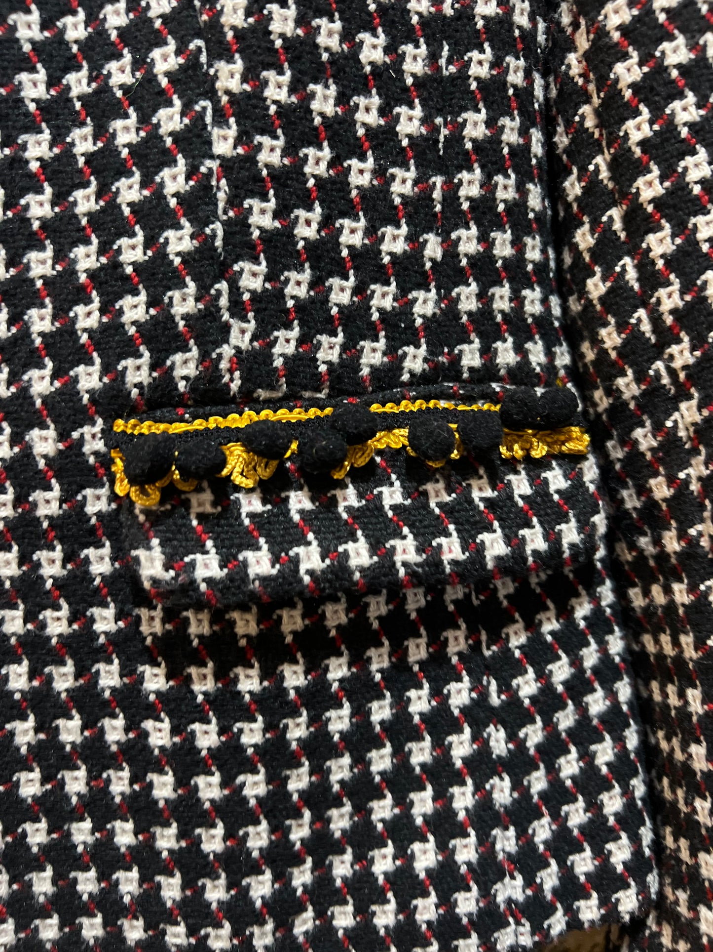 Super Glam Upcycled Designer Jacket