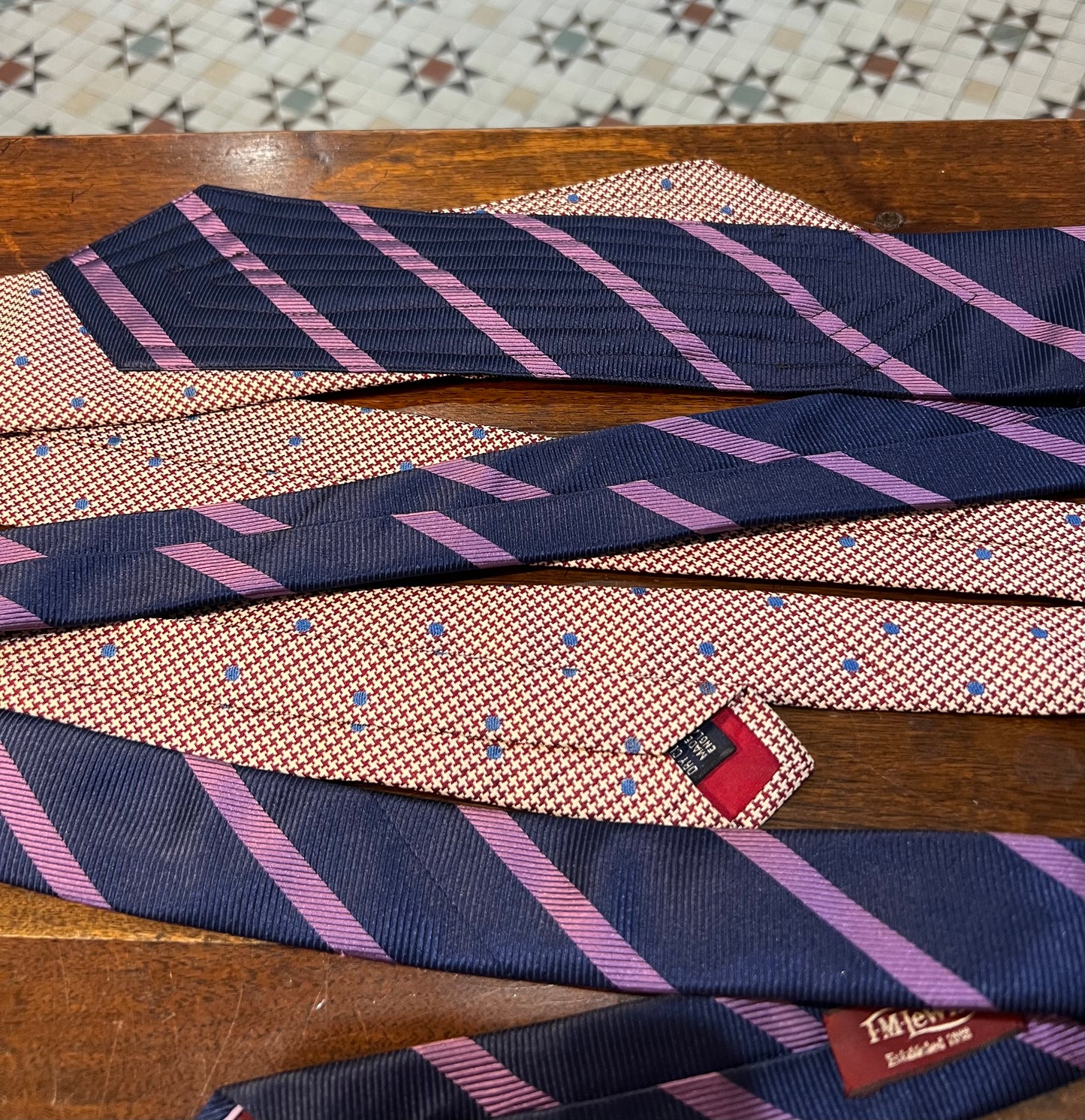 Upcycled Silk Tie Belt