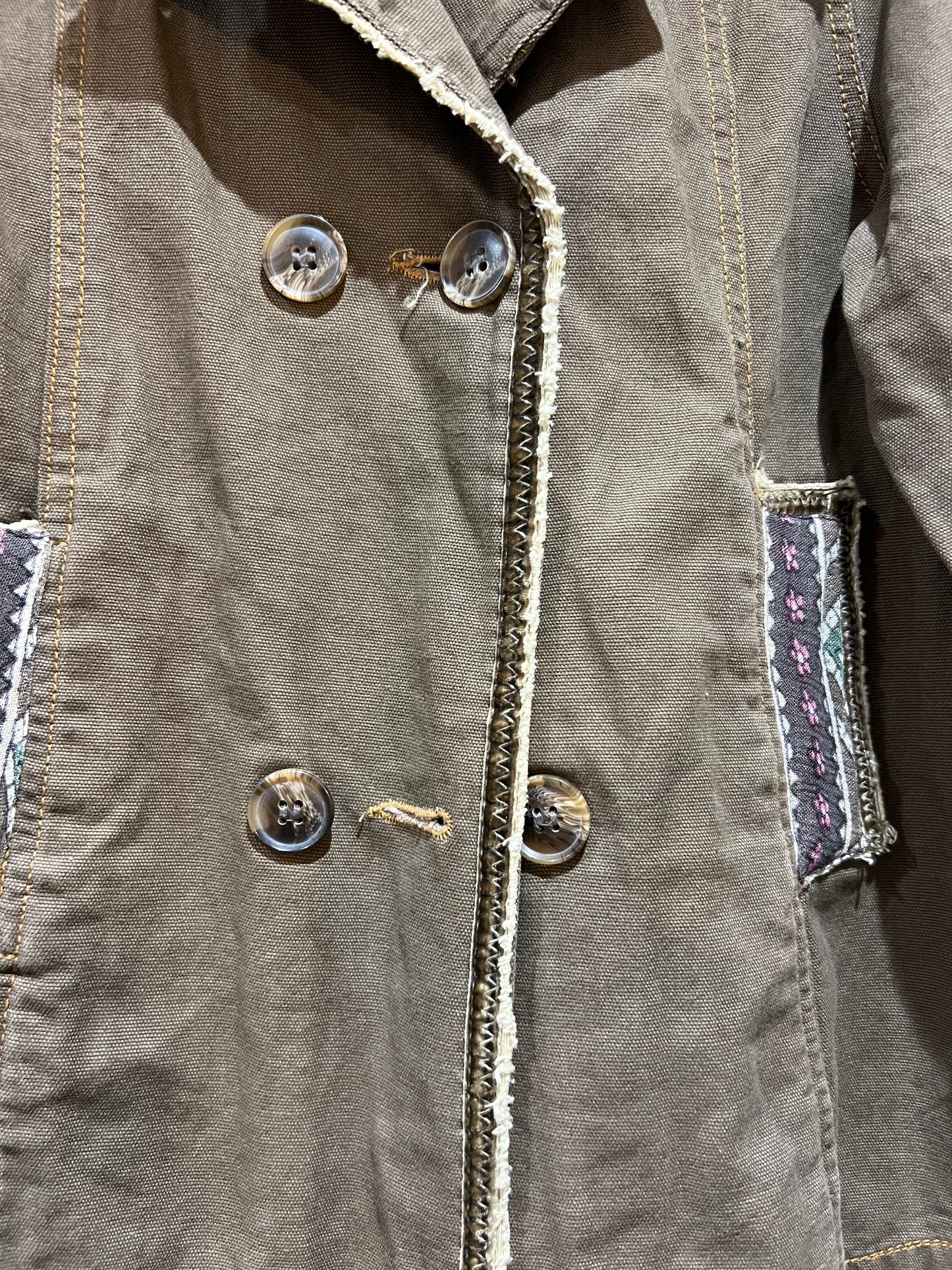 Upcycled Kids Utility Jacket