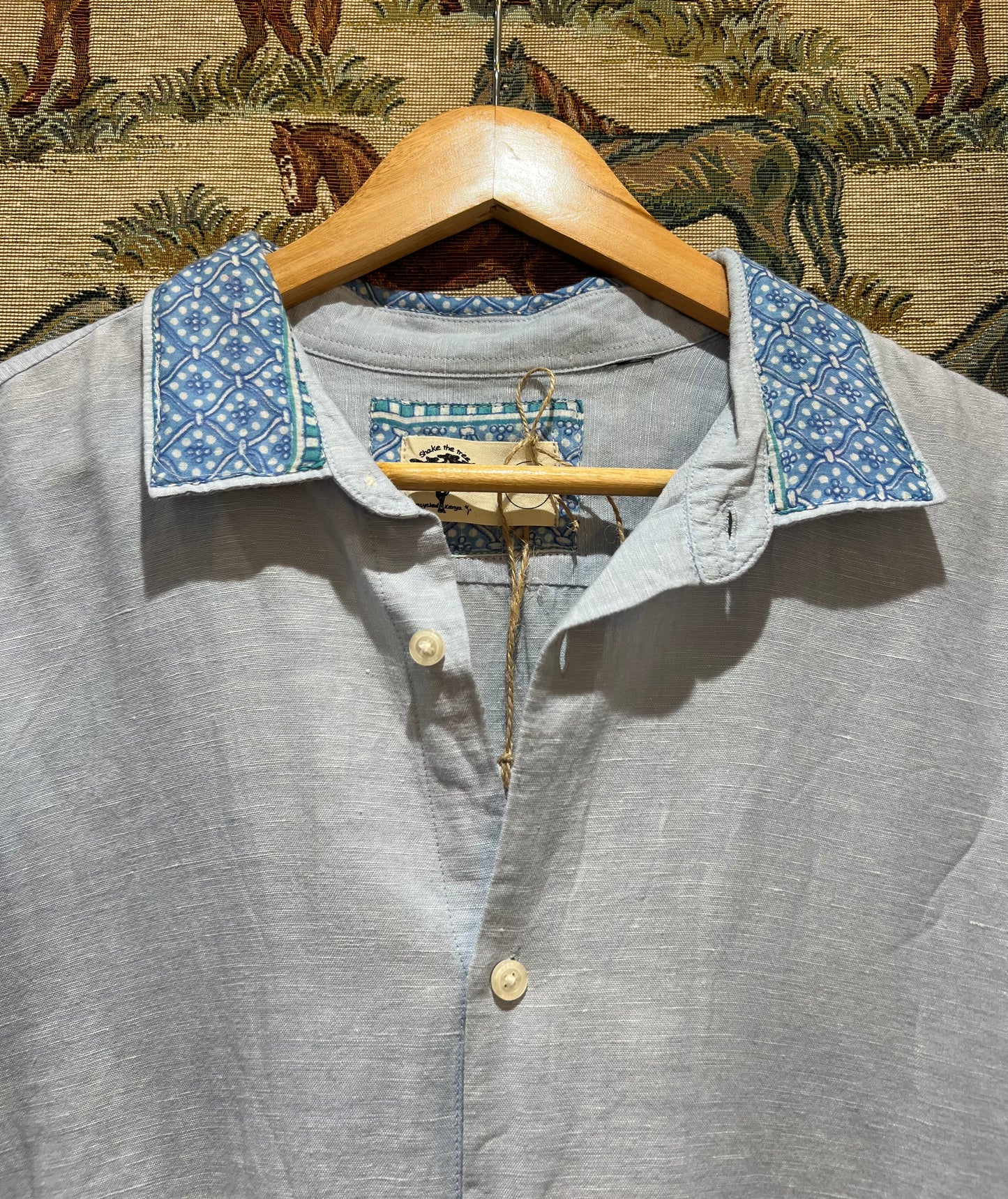 Upcycled Linen Shirt