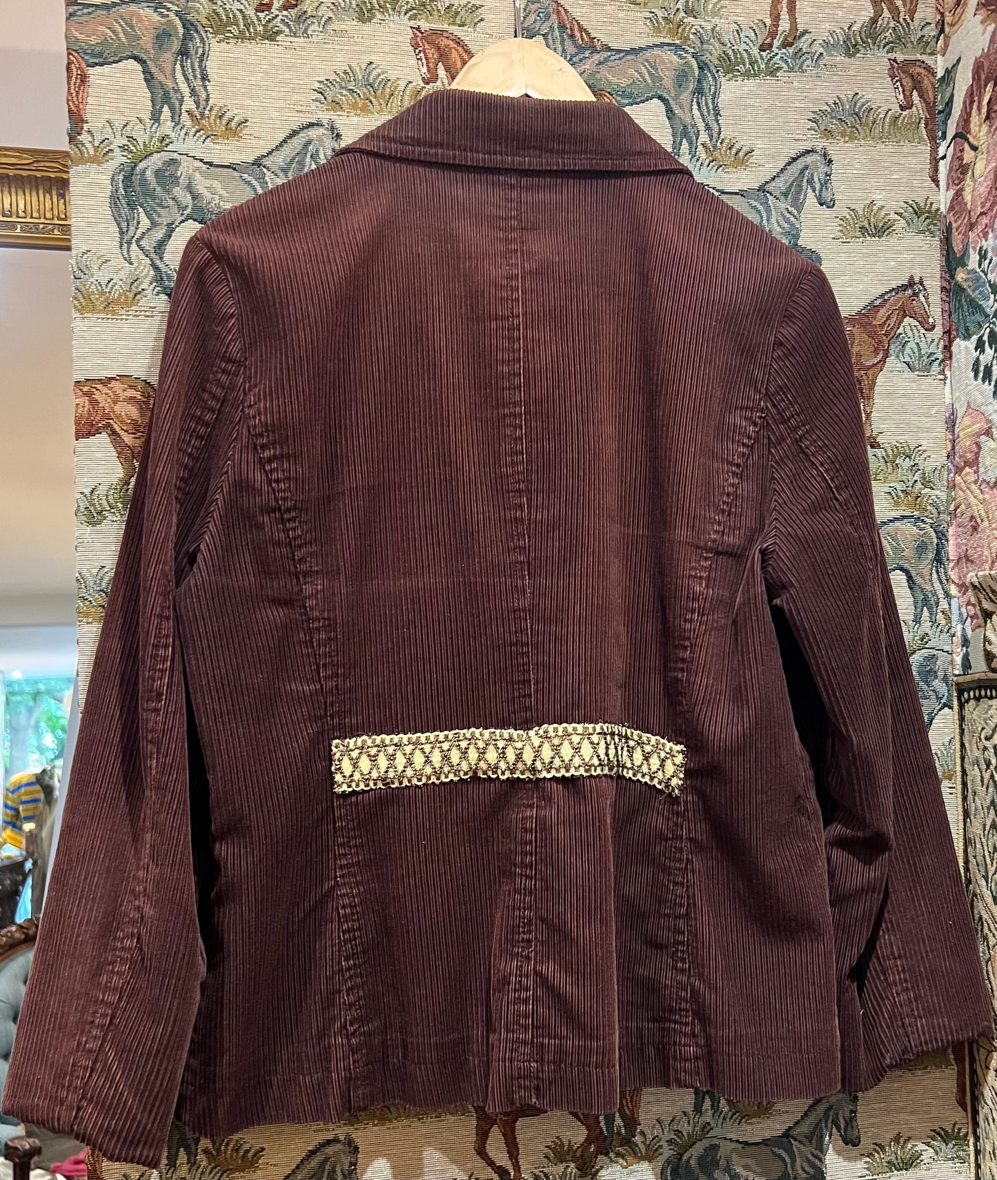 Upcycled Corduroy Blazer