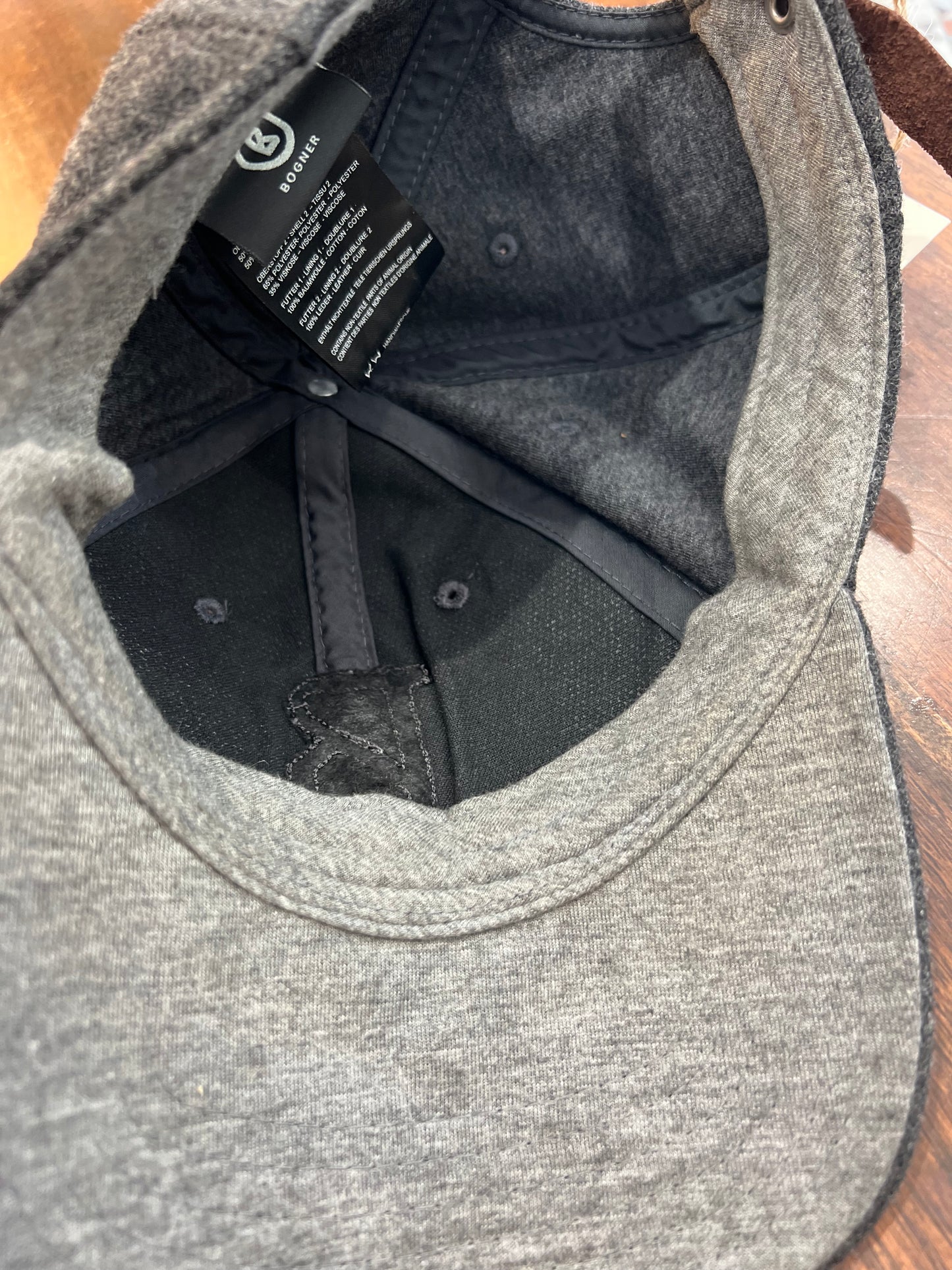 Upcycled Wool Baseball Cap “Mind Blowing”