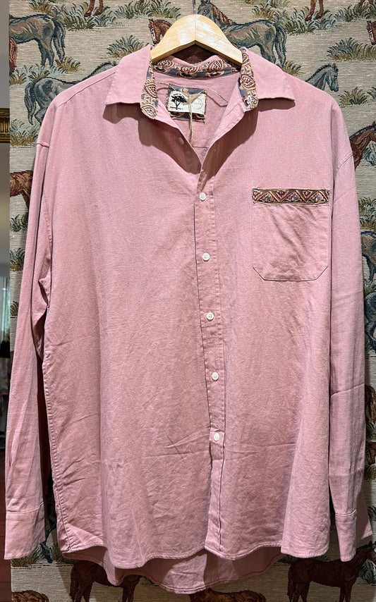 Upcycled Linen Shirt