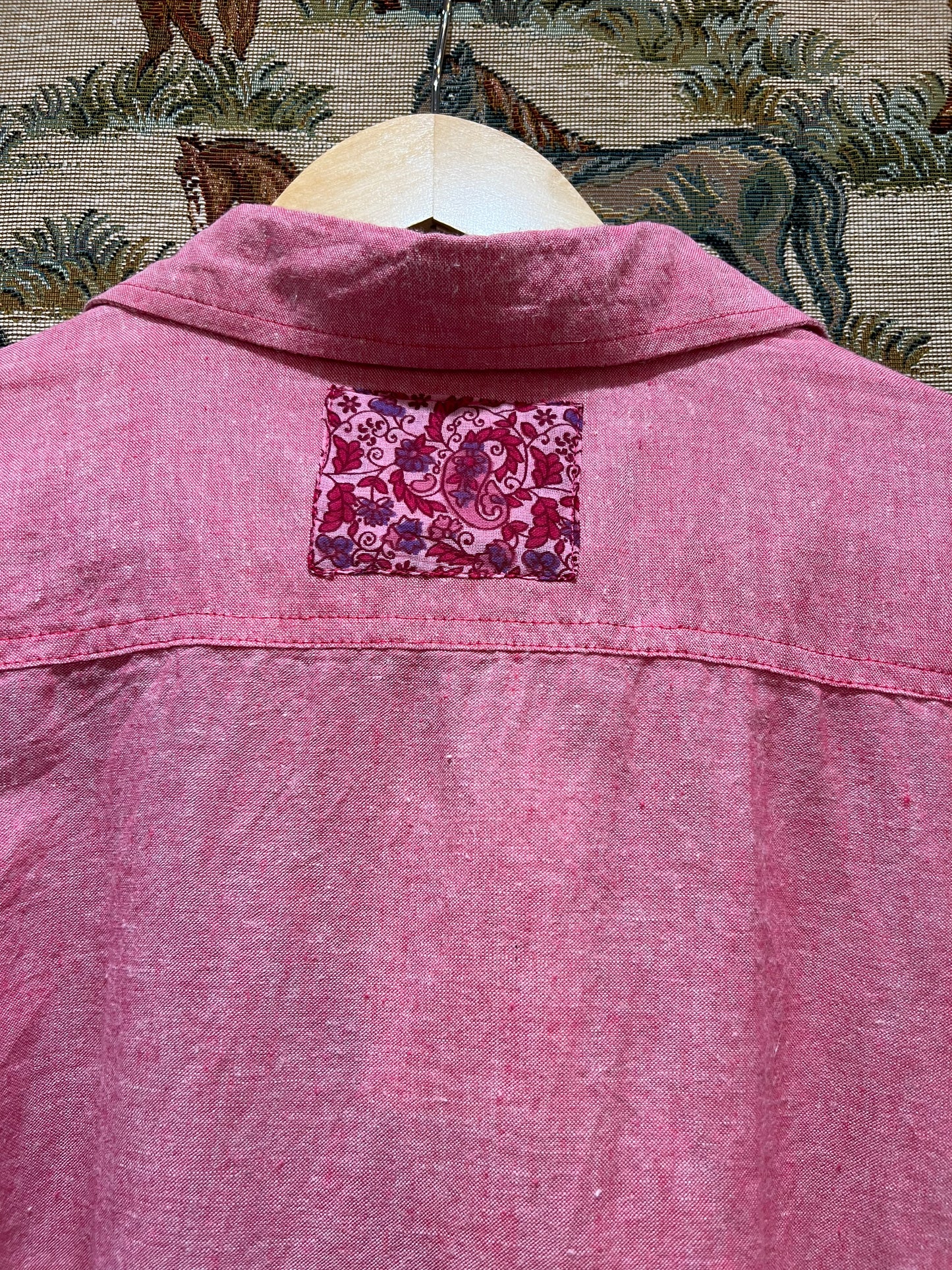 Upcycled Linen Shirt