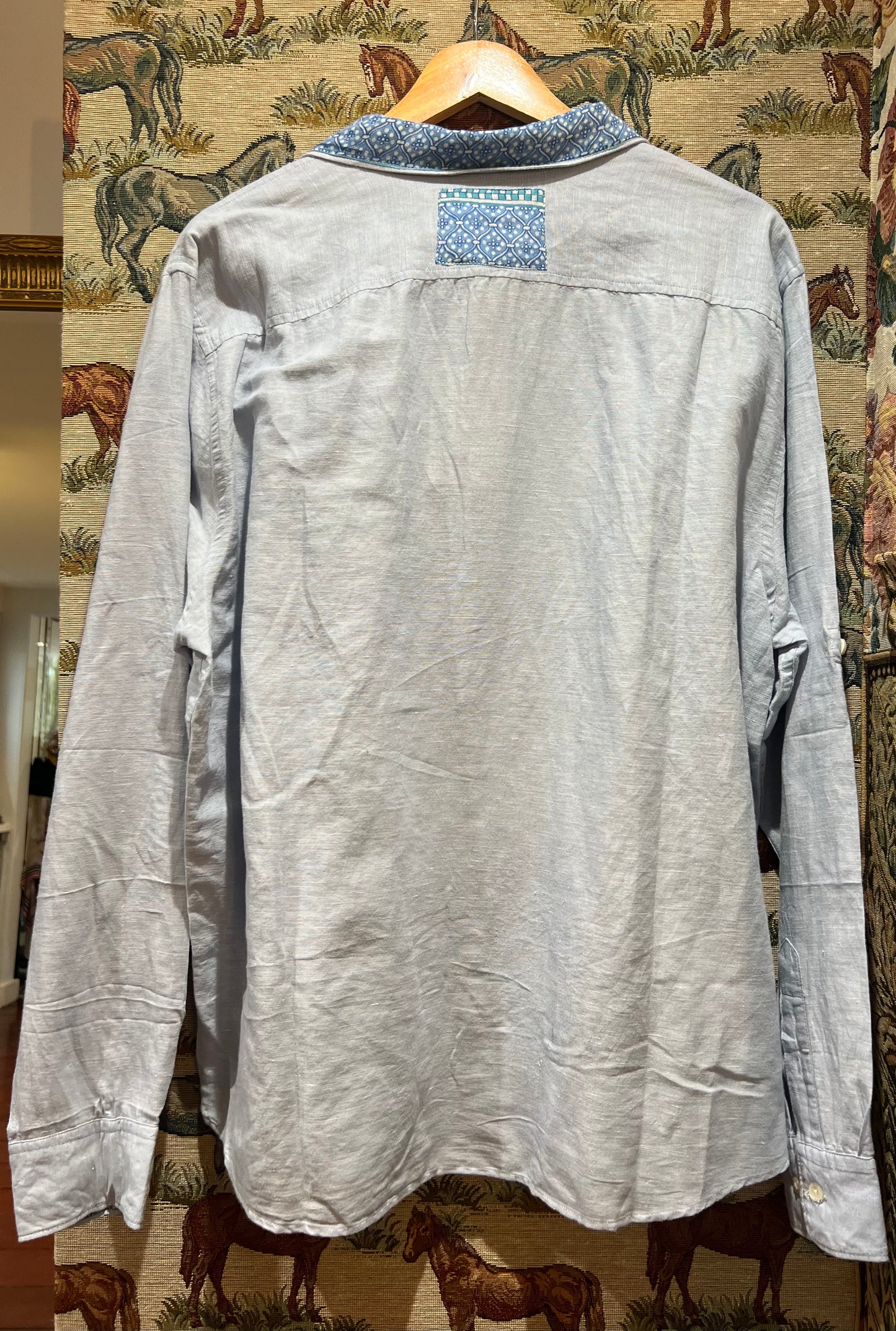 Upcycled Linen Shirt