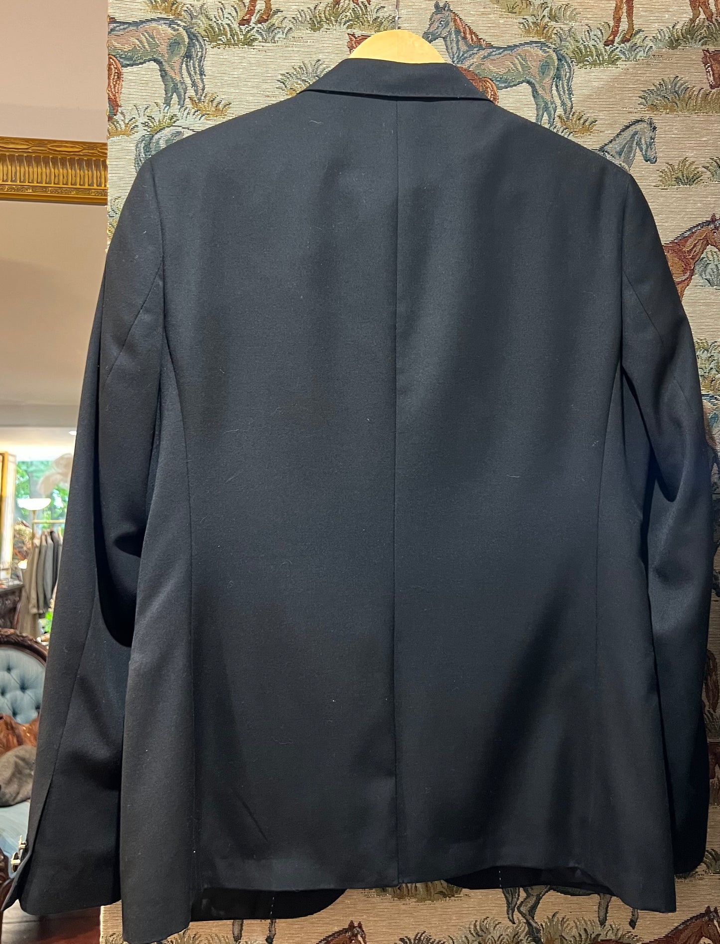 The Perfect Upcycled Blazer with Vintage Military Badge