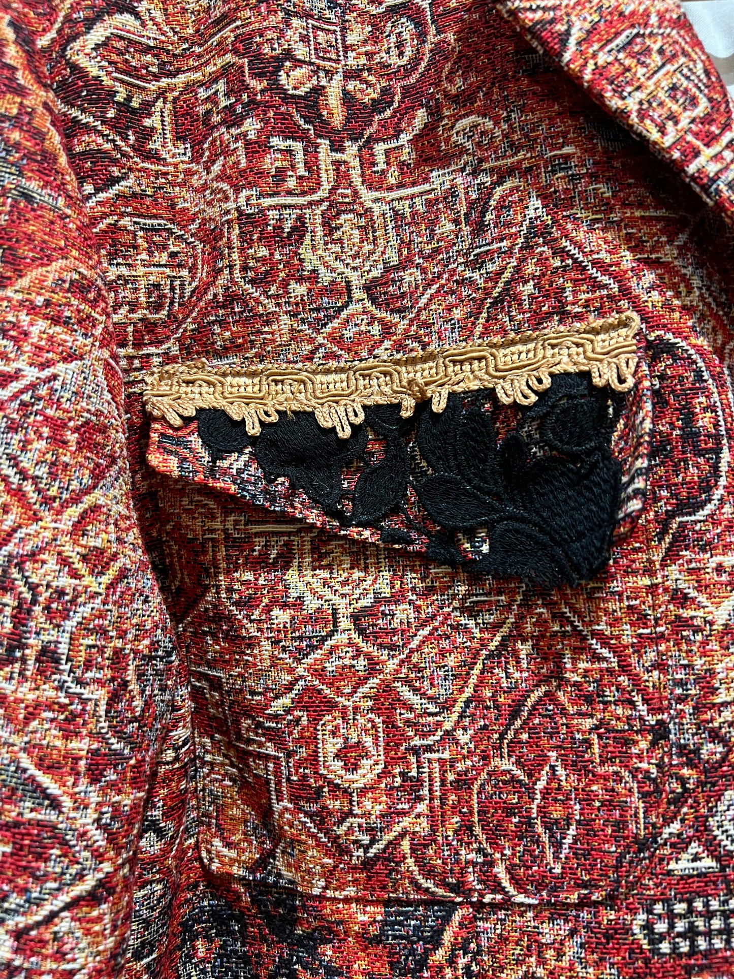 Upcycled Tapestry Jacket