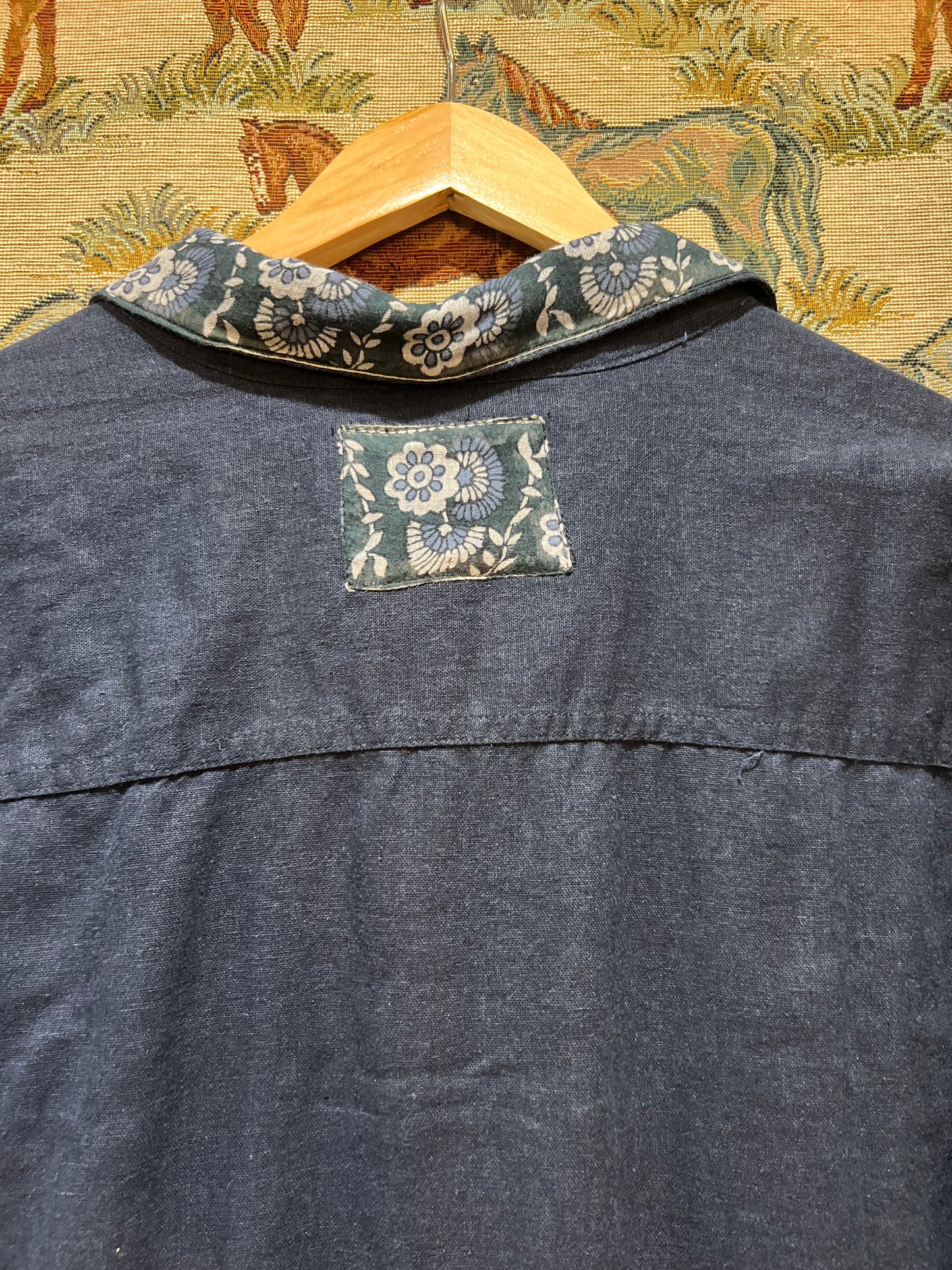 Upcycled Linen Shirt