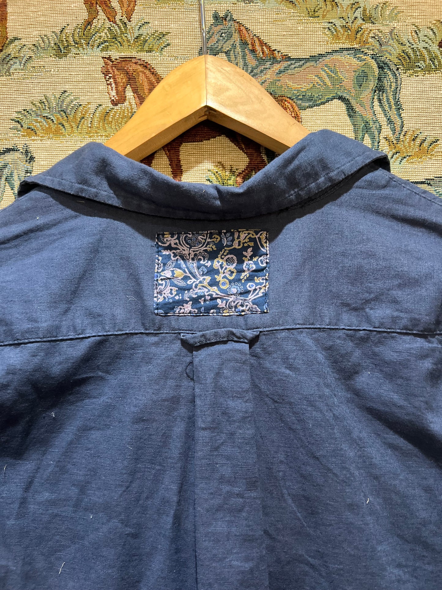 Upcycled Linen Shirt