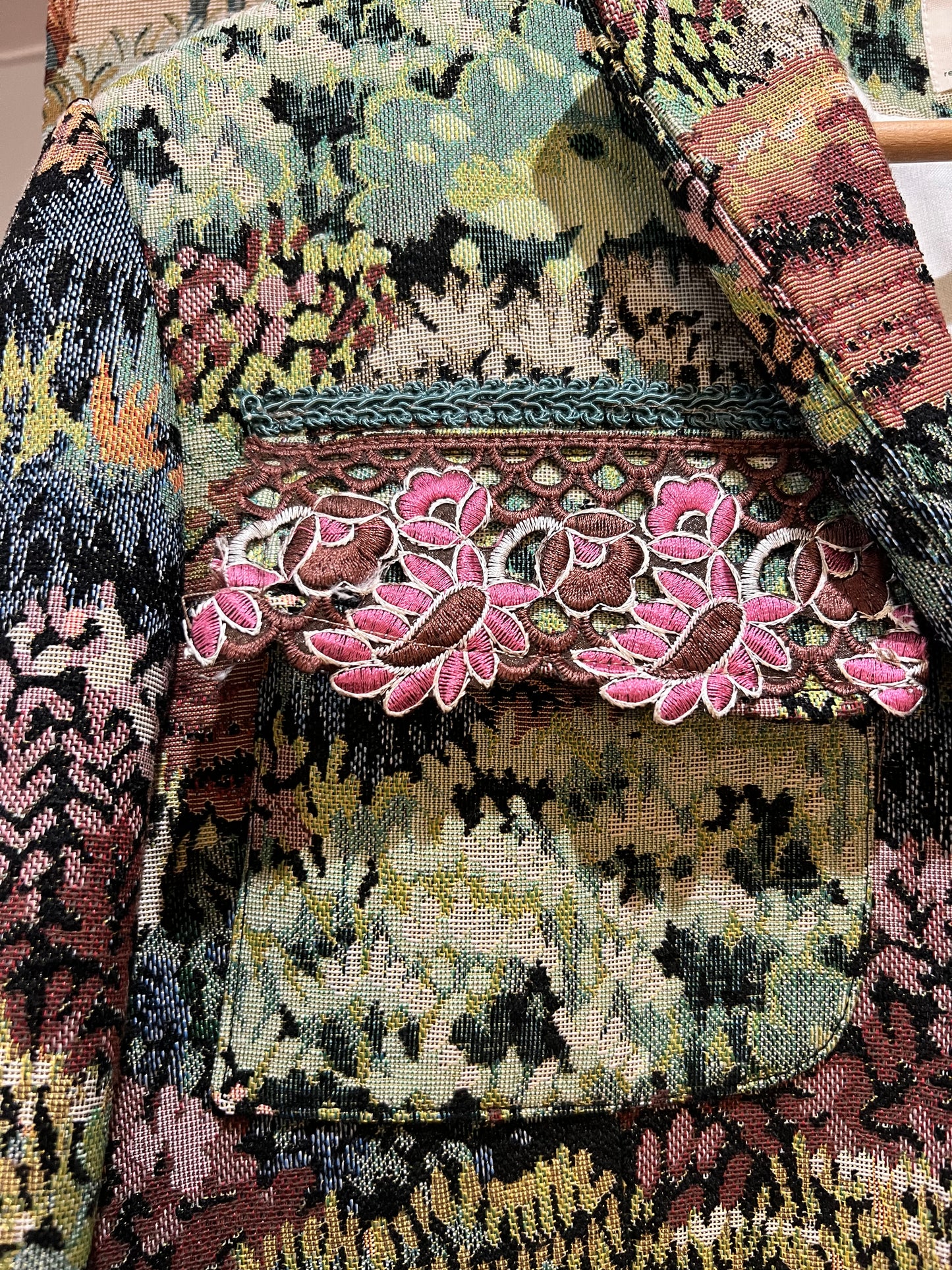 Upcycled Tapestry Jacket