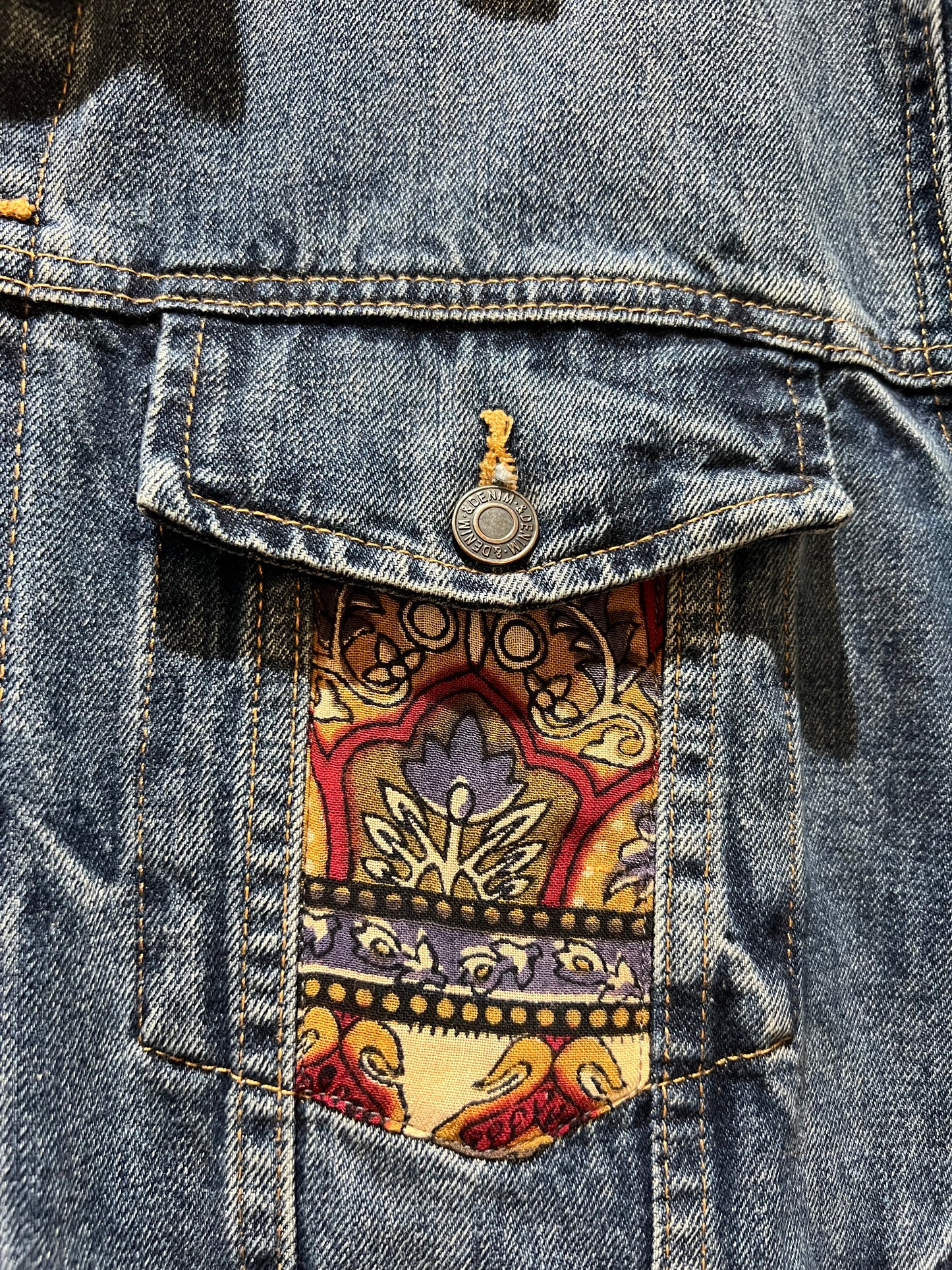 Upcycled Denim Jacket