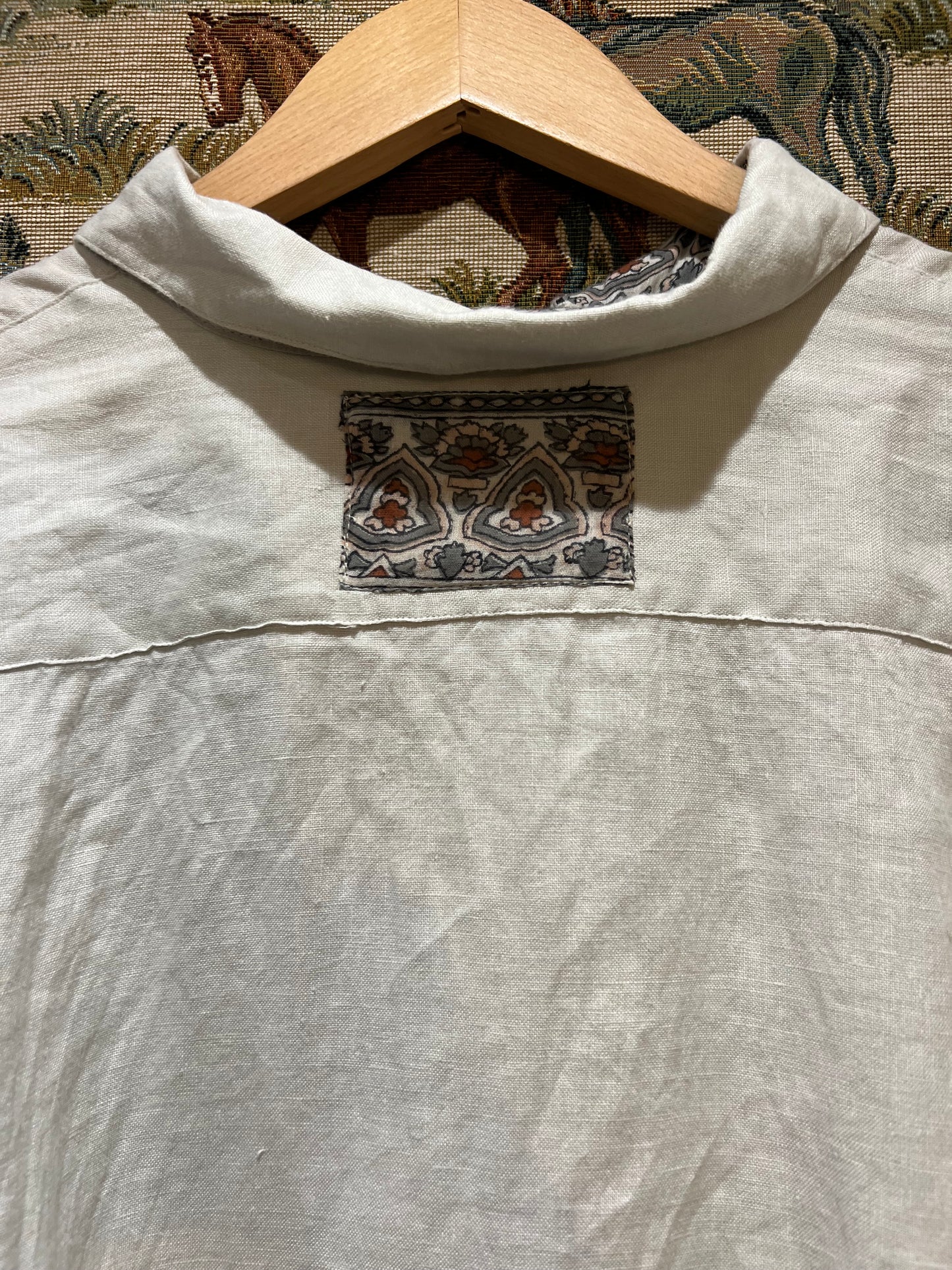 Upcycled Linen Shirt