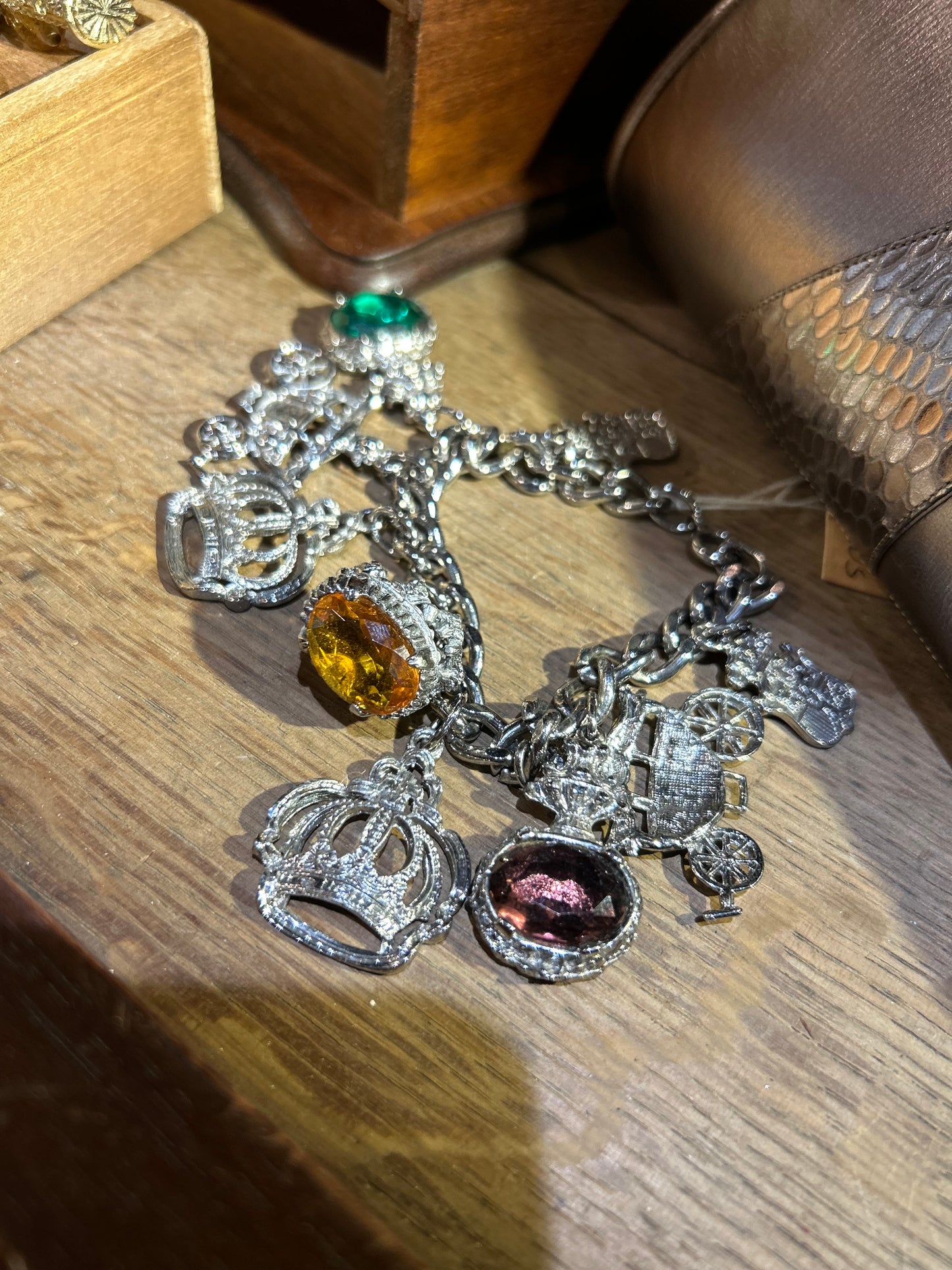 Vintage 70s Charm Bracelet