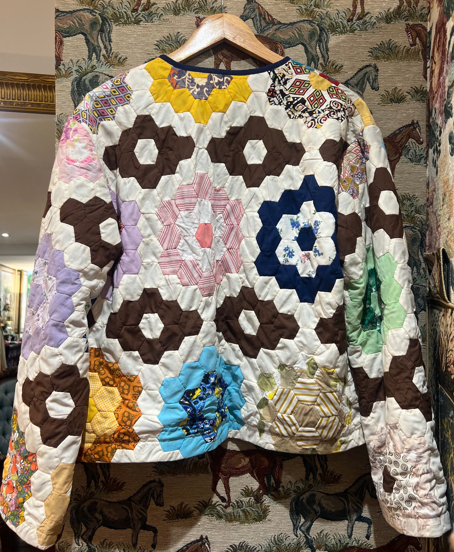 Vintage Quilted Jacked Made In Richmond