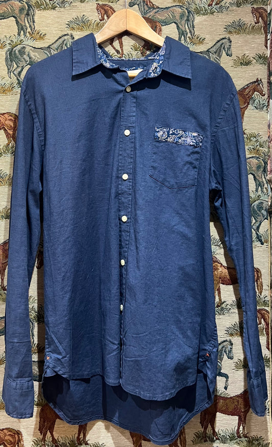 Upcycled Linen Shirt