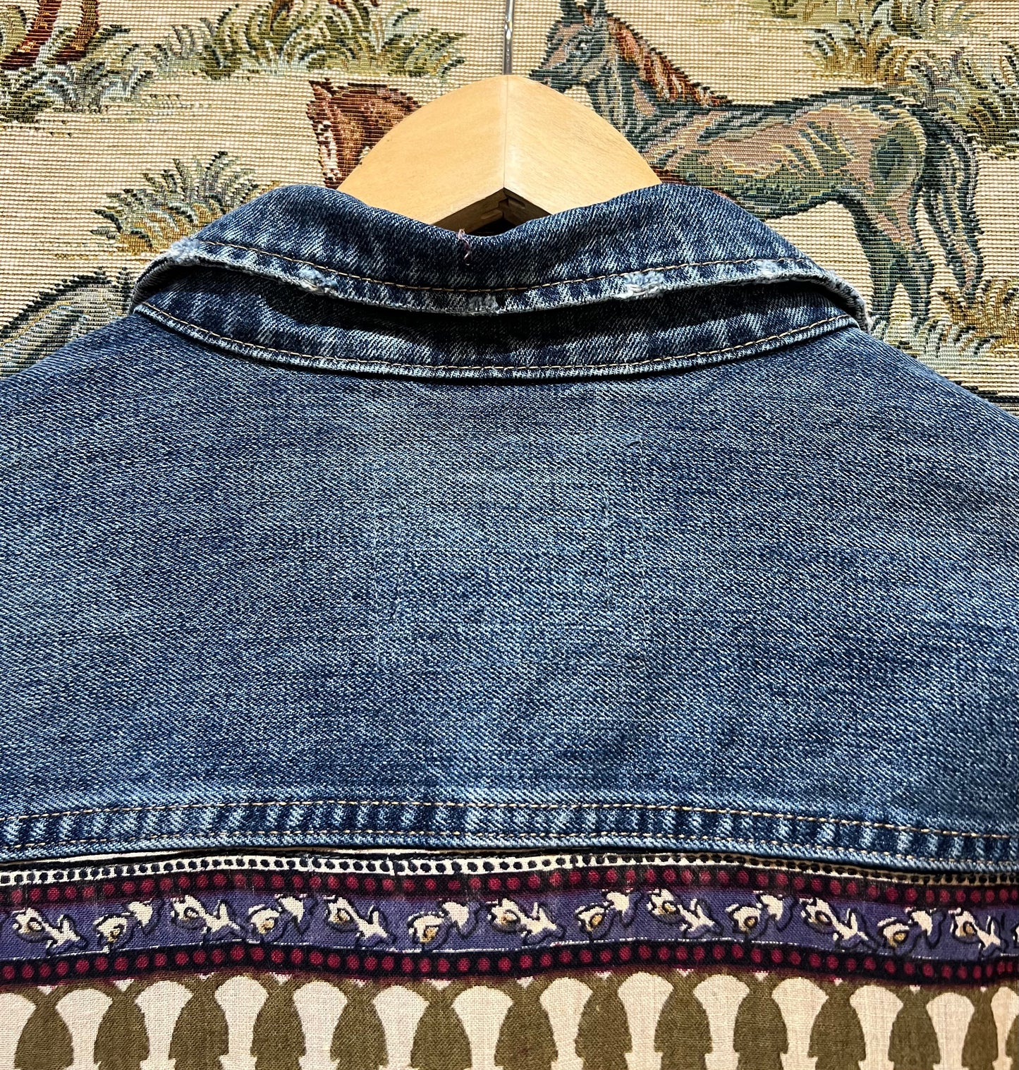 Upcycled Denim Jacket