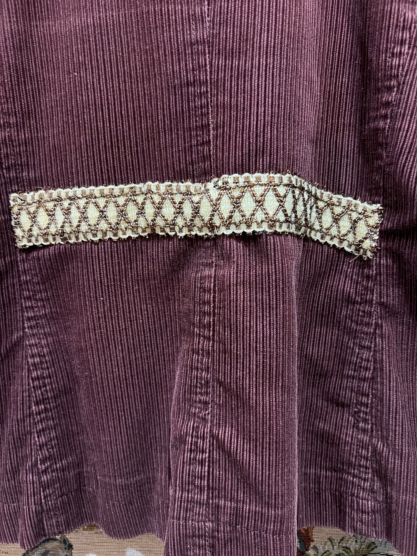 Upcycled Corduroy Blazer