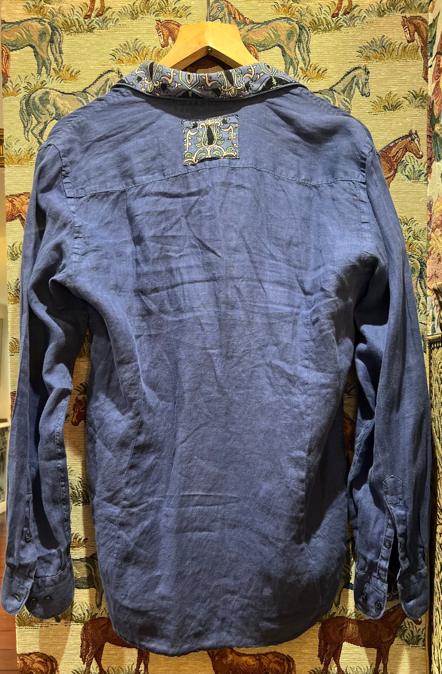 Upcycled Linen Shirt