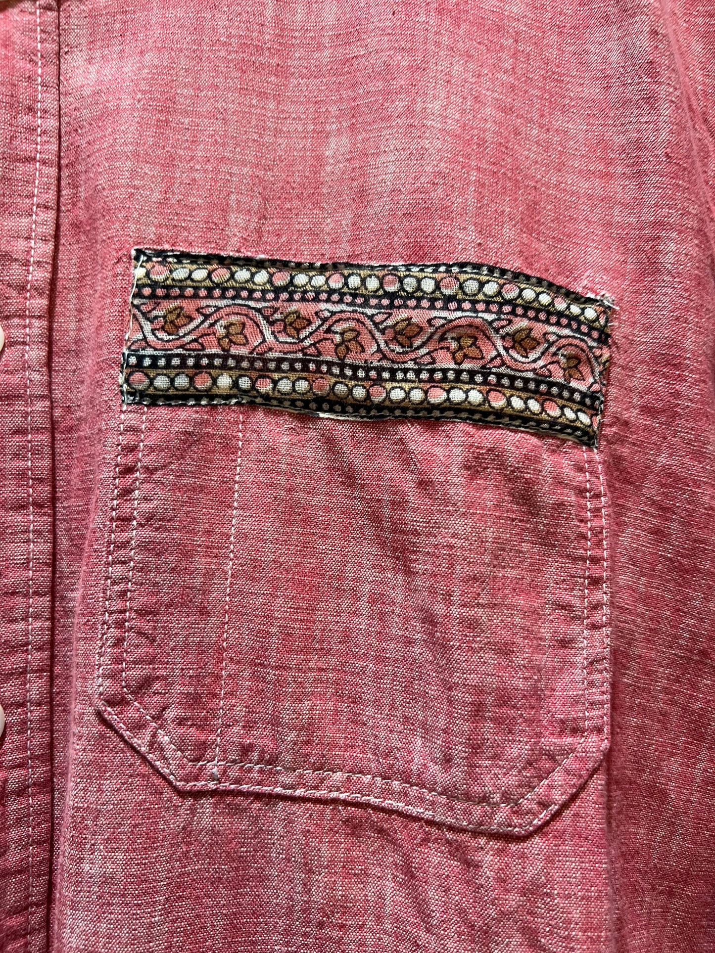 Upcycled Linen Shirt