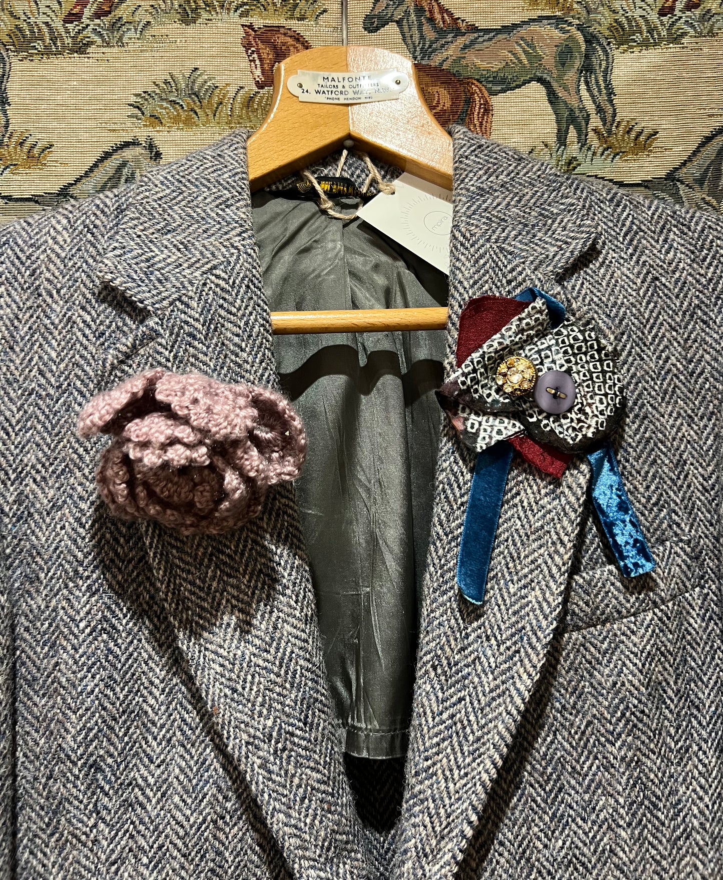 Upcycled Vintage Wool Blazer