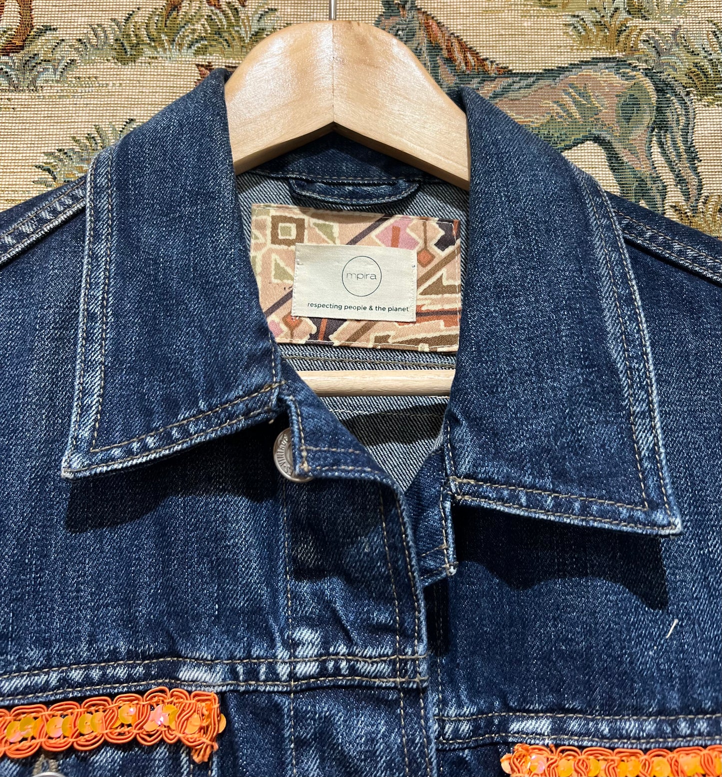 Upcycled Denim Jacket