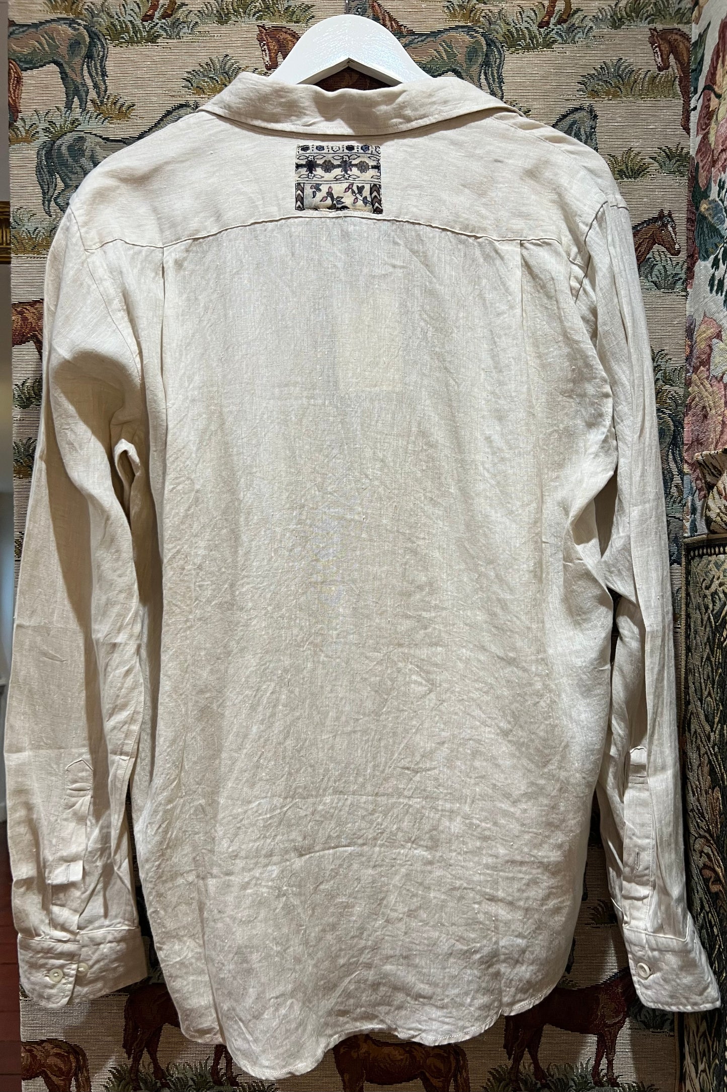 Upcycled Linen Shirt