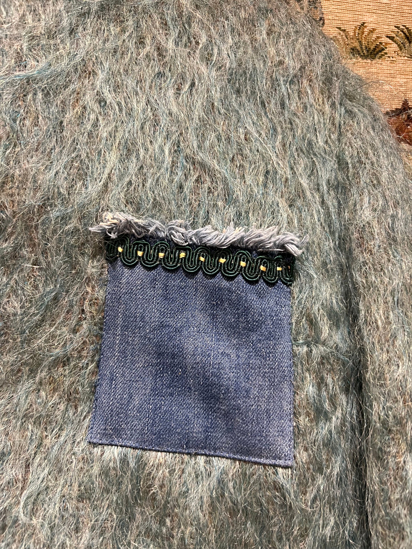 Upcycled Ladylike Mohair Jacket