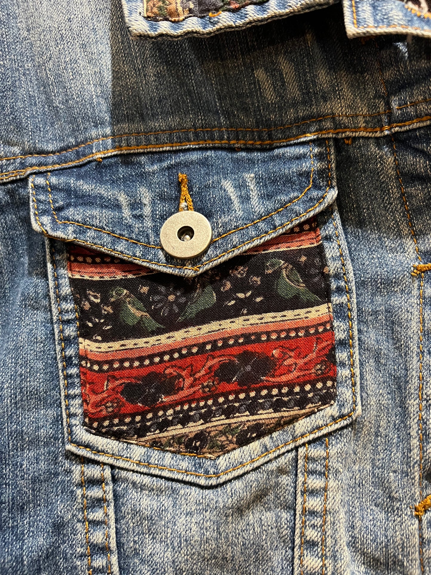 Upcycled Denim Jacket