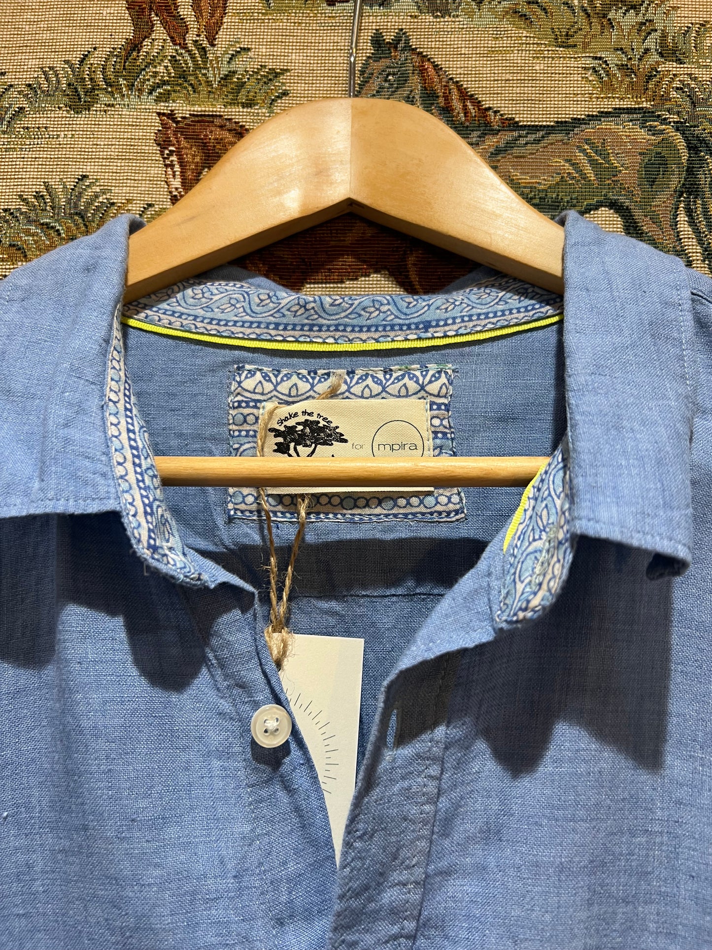 Upcycled Linen Shirt