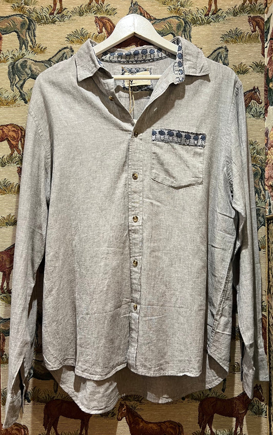Upcycled Linen Shirt