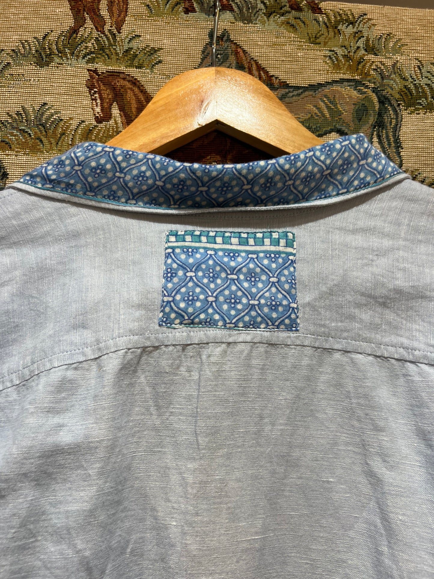 Upcycled Linen Shirt
