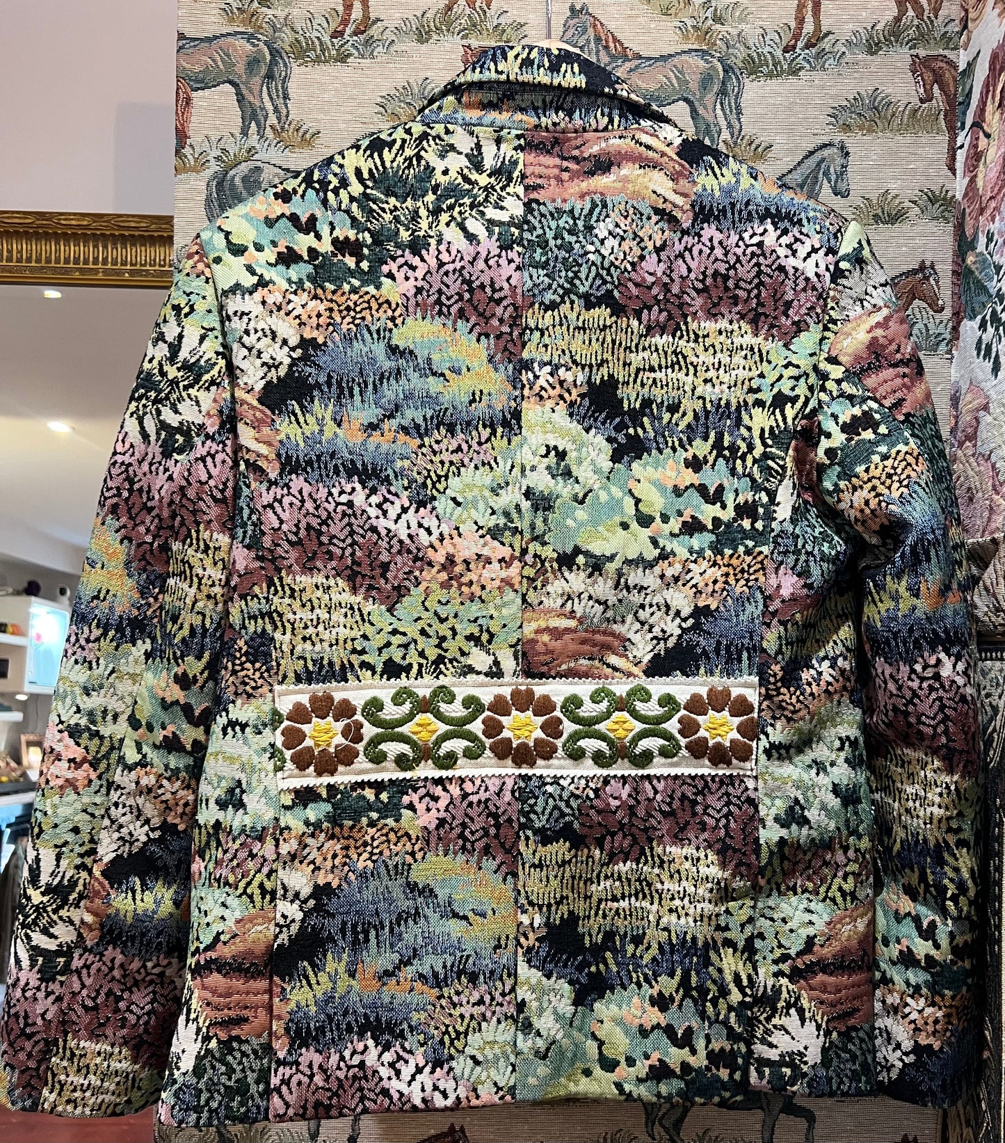 Upcycled Tapestry Jacket